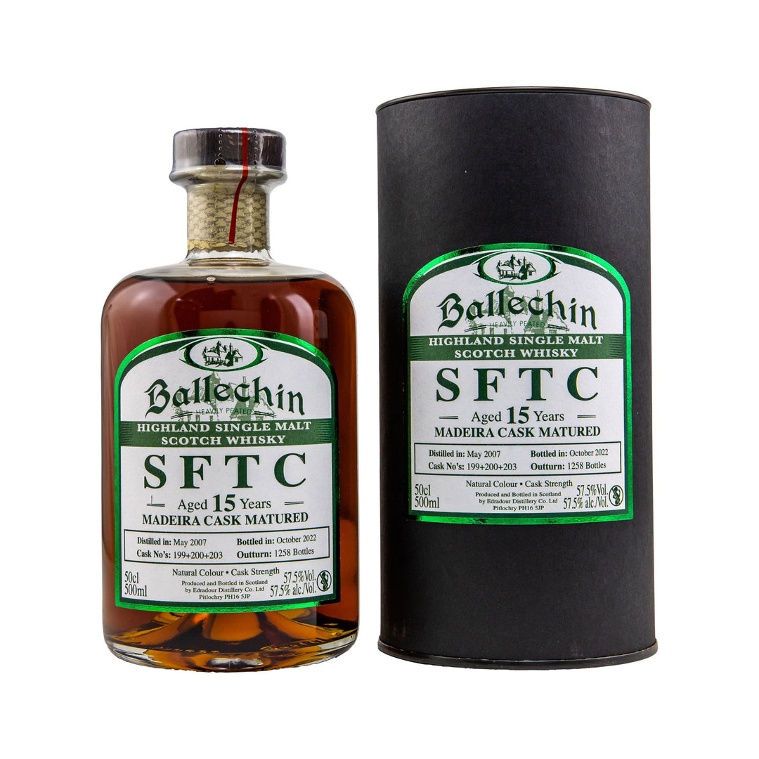 Ballechin 2007/2022 - 15 Jahre - Straight from the Cask - Highland Single Malt Scotch Whisky