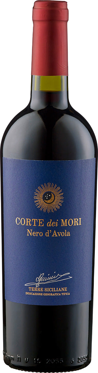 2021 Nero d‘Avola ”Etichetta Blu” Sicilia DOC  Corte dei Mori Sizilien/Italien 0,75 l