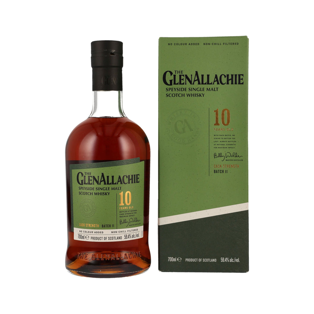 The GlenAllachie 10 Years Old - Cask Strength – Batch 11 - Speyside Single Malt Scotch Whisky