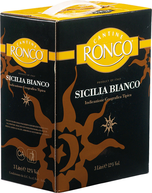 Sicilia Bianco IGT Ronco Sicily/Italy 3 l