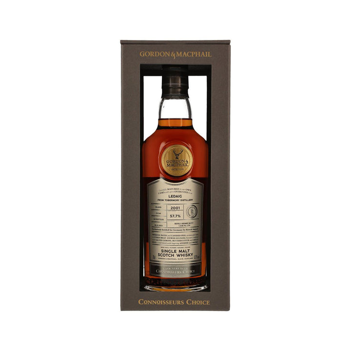 Ledaig 2001/2023 - Gordon &amp; MacPhail Island Single Malt Scotch Whisky - Connoisseurs Choice – Cask Strength