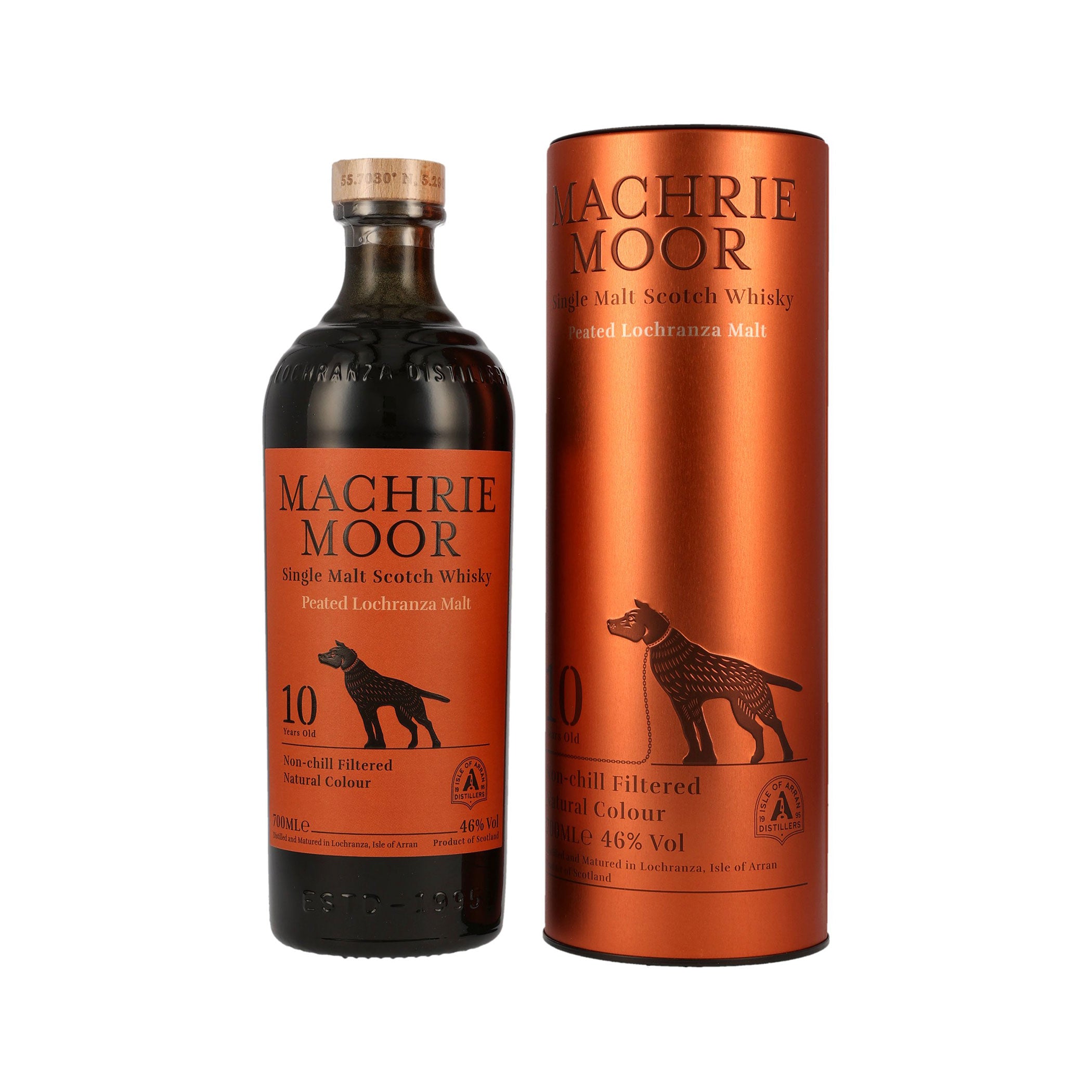Arran Machrie Moor 10 Jahre - Peated Lochranza Malt - Single Malt Scotch Whisky