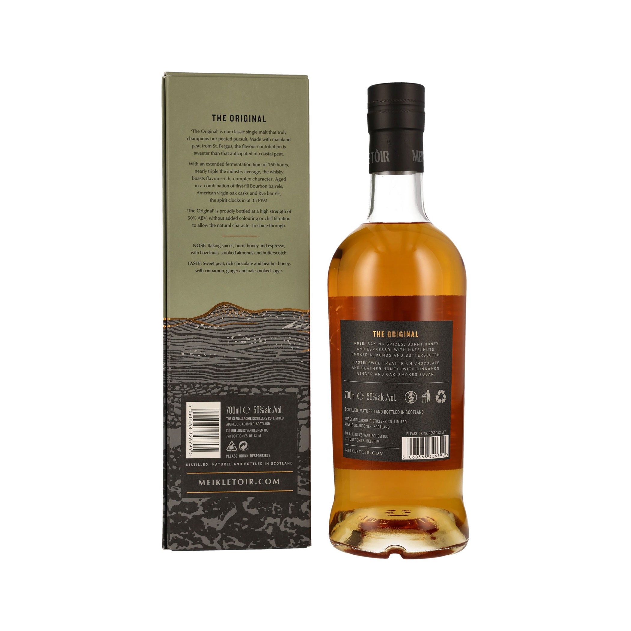 Meikle Toir - The Original - Heavily Peated GlenAllachie - Speyside Single Malt Scotch Whisky