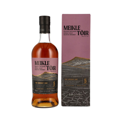 Meikle Toir - The Sherry One - Heavily Peated GlenAllachie - Speyside Single Malt Scotch Whisky