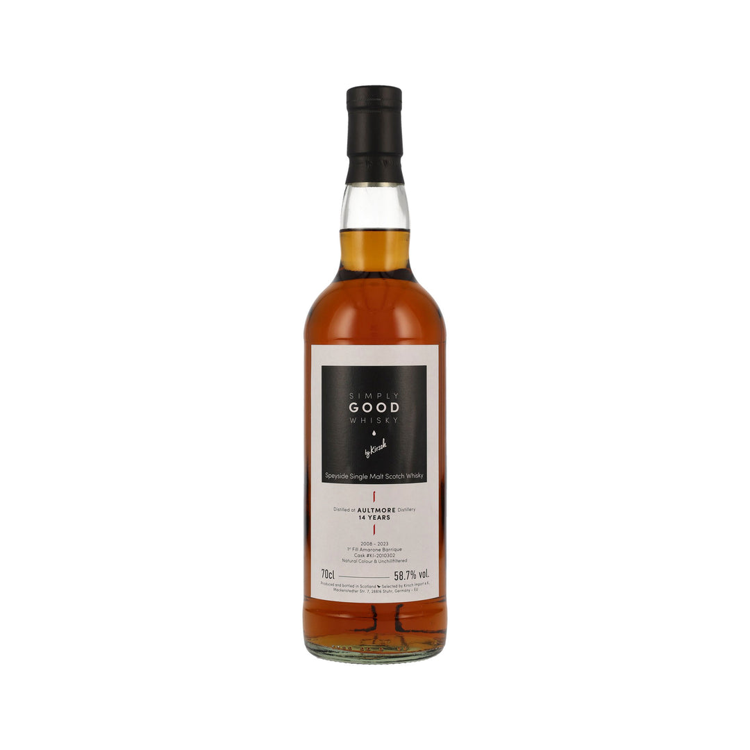 Aultmore 2008/2023 - 14 Jahre - Amarone Barrique #2010302 - Simply Good Whisky