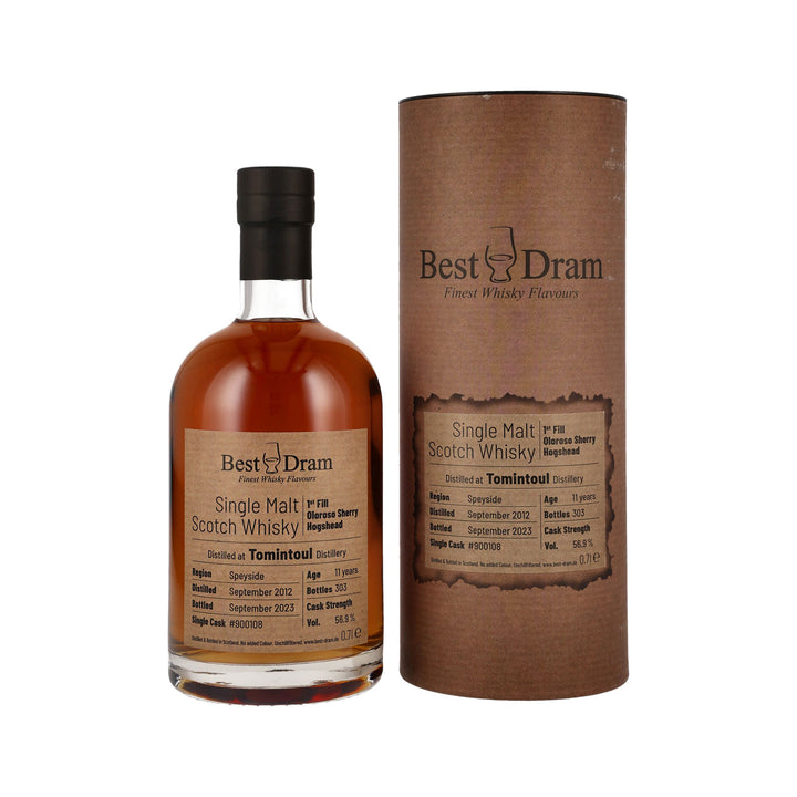 Tomintoul 2012/2023 - 11 Years Old - 1st Fill Oloroso 