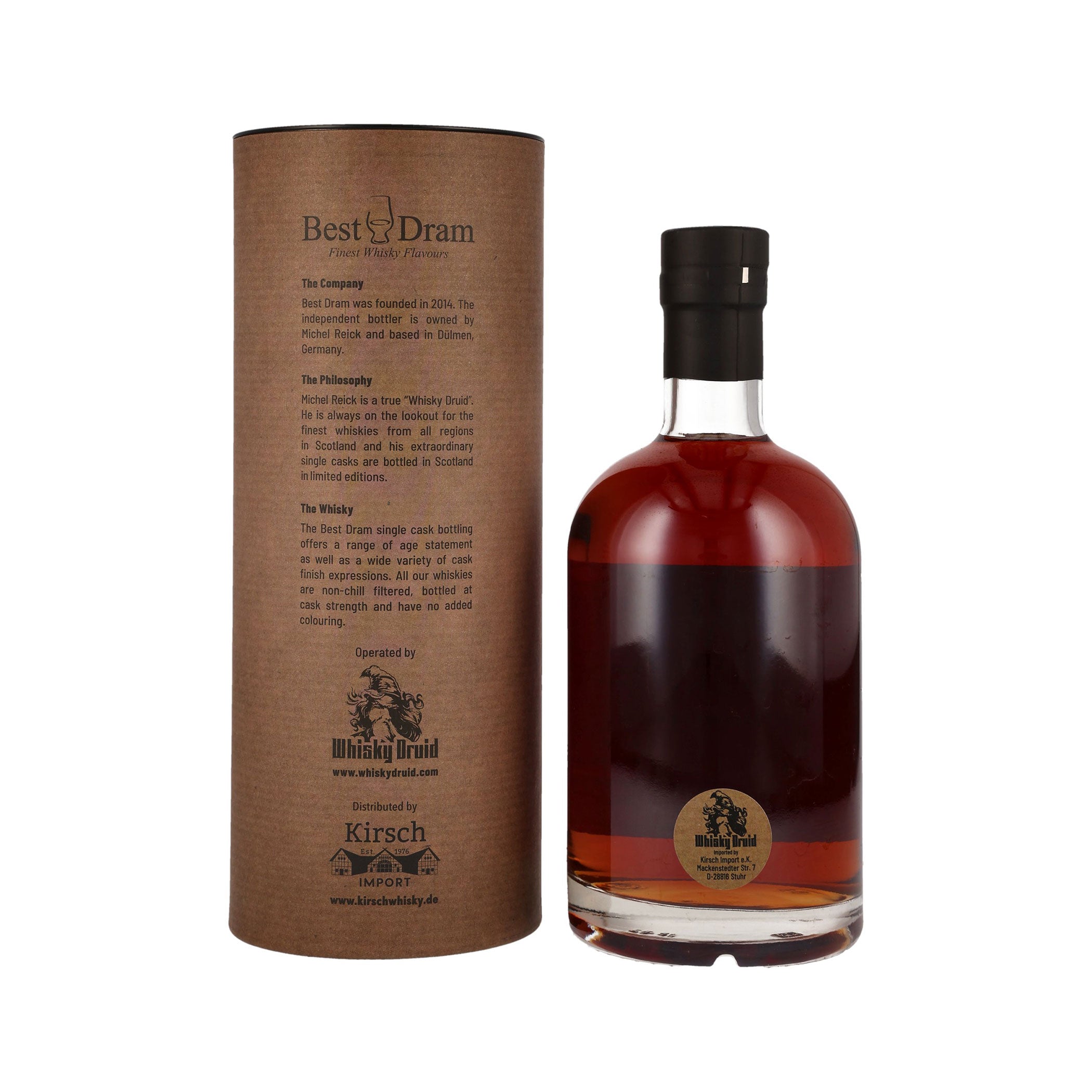 Williamson 2015/2023 - 8 Jahre - 1st Fill Ruby Port #129 - Best Drum - Blended Malt Scotch Whisky