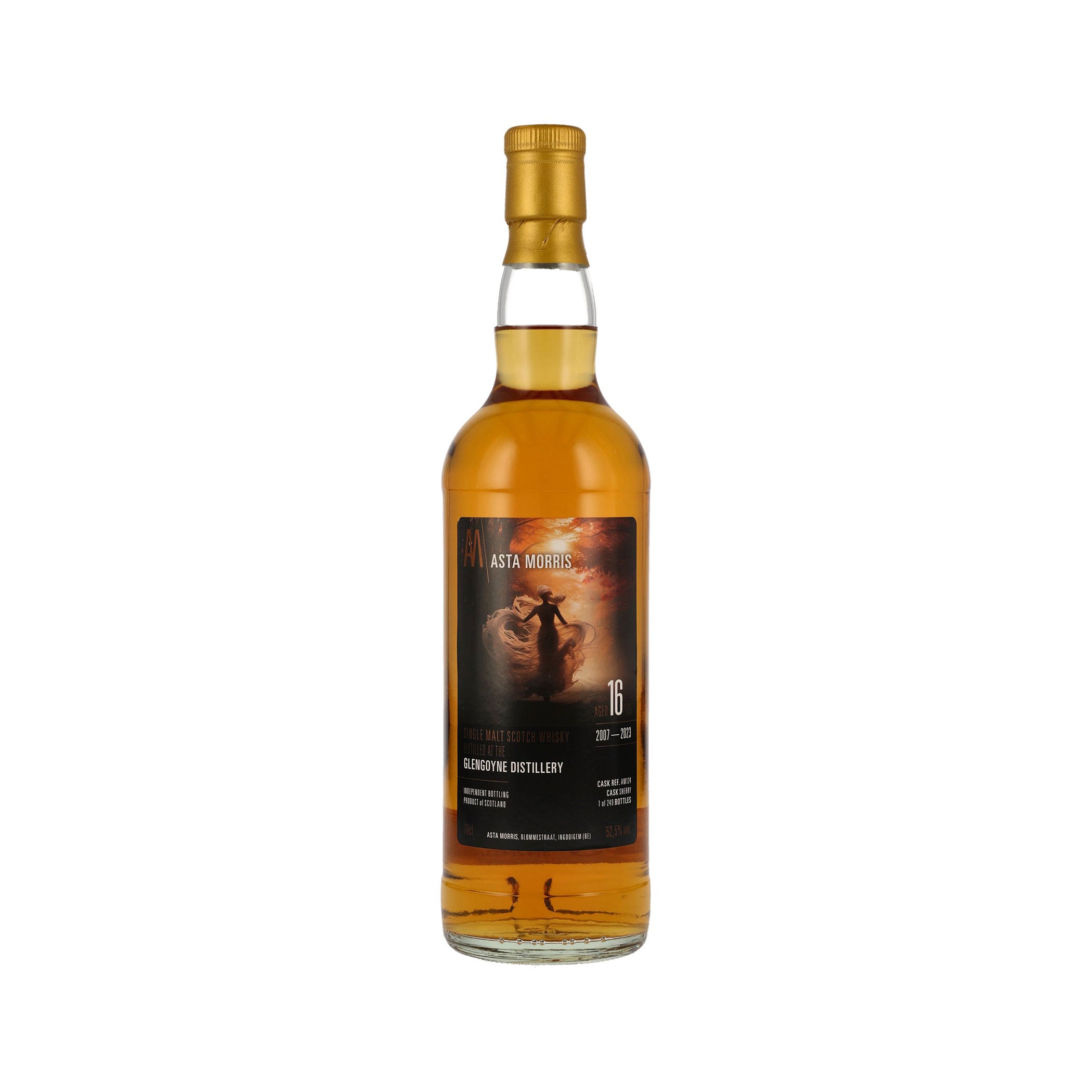 Glengoyne 2007/2023 - 16 Jahre - Sherry Cask - #AM124 - Asta Morris - Single Malt Whisky Highlands