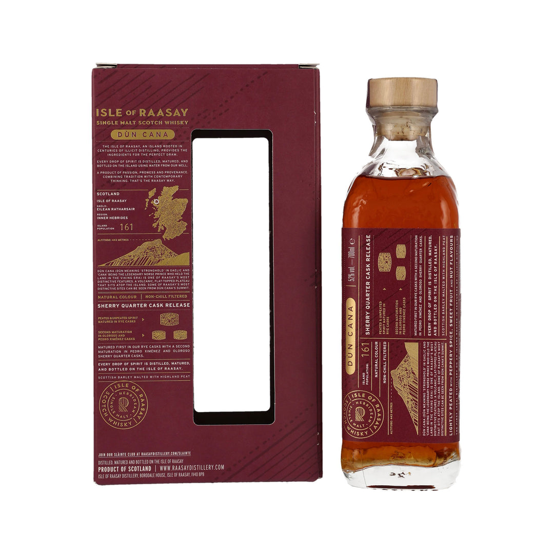 Isle of Raasay - Single Malt Whisky - Dun Cana Sherry - Quarter Cask