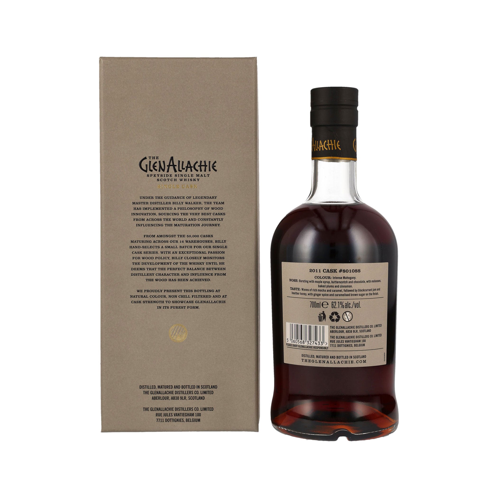 The GlenAllachie 2011/2023 – PX Puncheon - Speyside Single Malt Scotch Whisky - Selected by Billy Walker for Germany