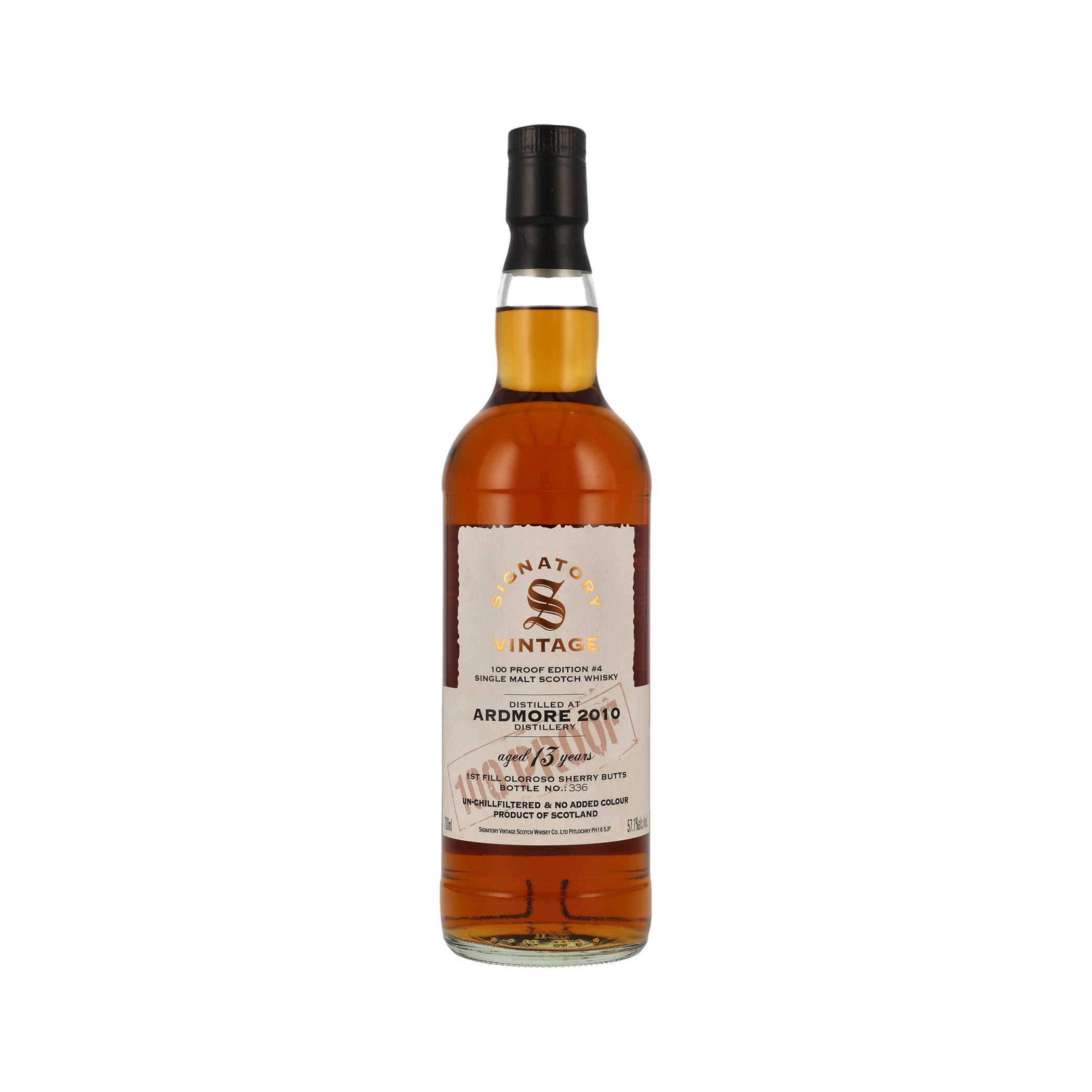 Ardmore 2010/2023 - Signatory Vintage Highland Single Malt Scotch Whisky - 100 Proof Edition #4