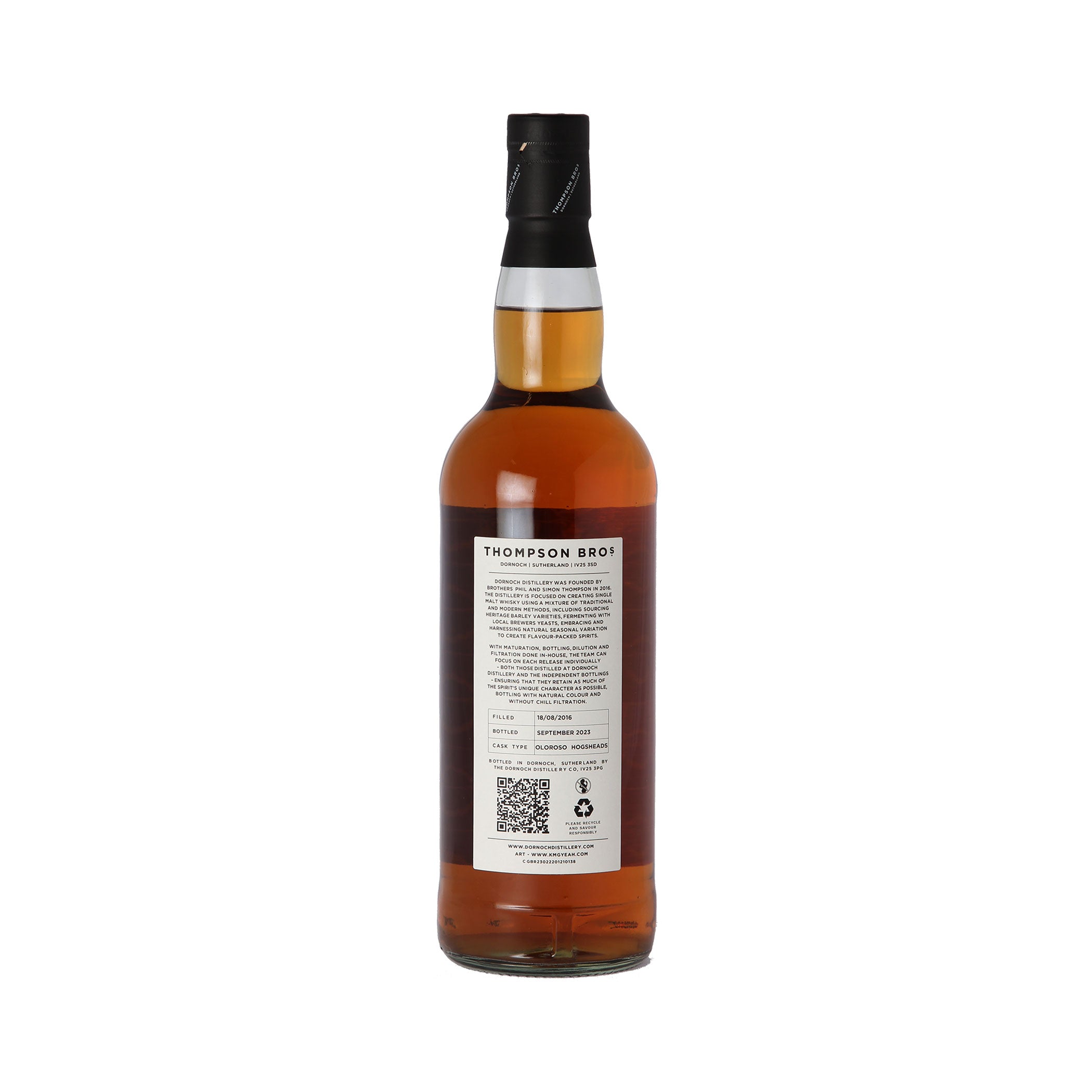 Dailuaine 2016/2023 - 7 Jahre - Thompson Bros - Single Malt Scotch Whisky