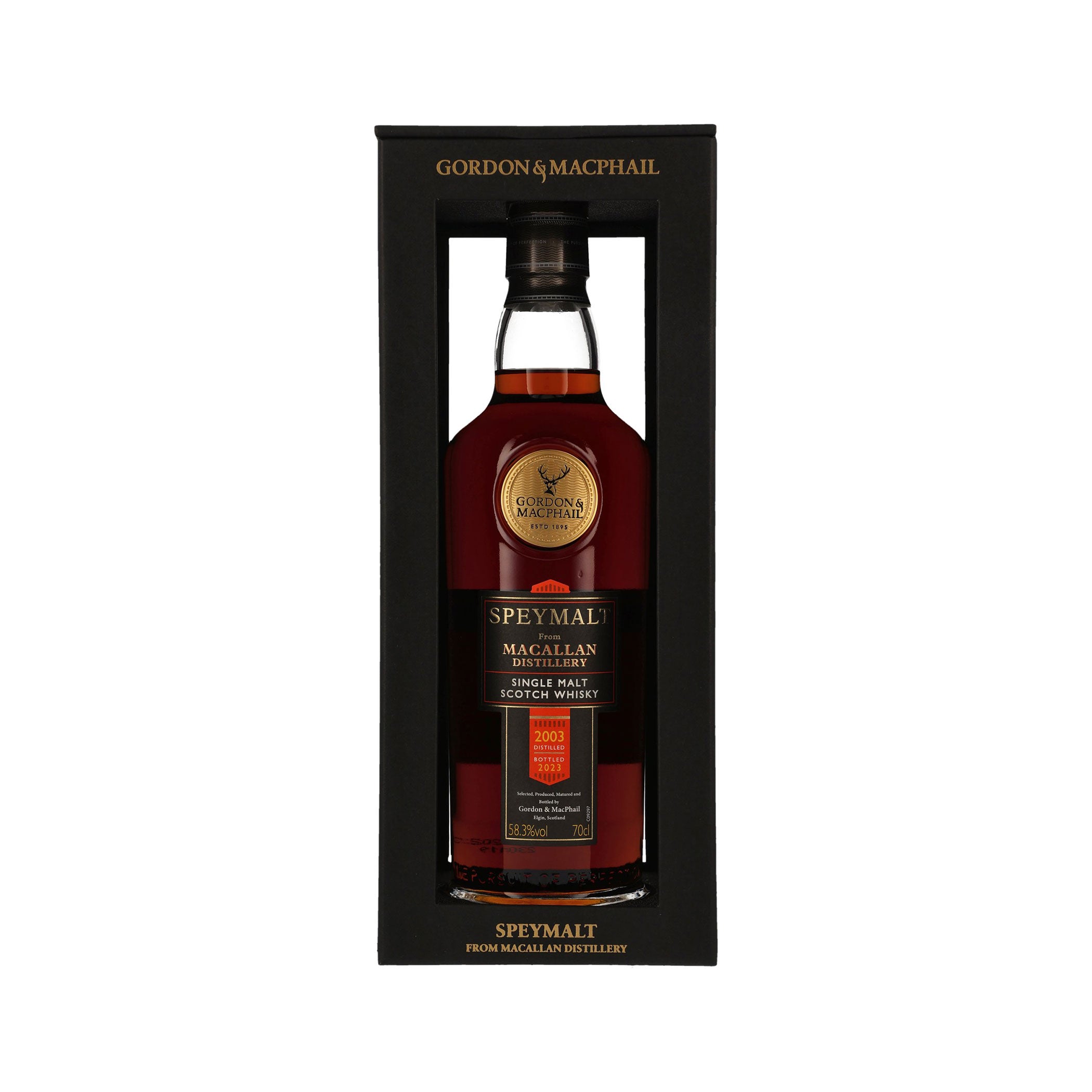Speymalt from Macallan Distillery 2003/2023 - Gordon & MacPhail Speyside Single Malt Scotch Whisky