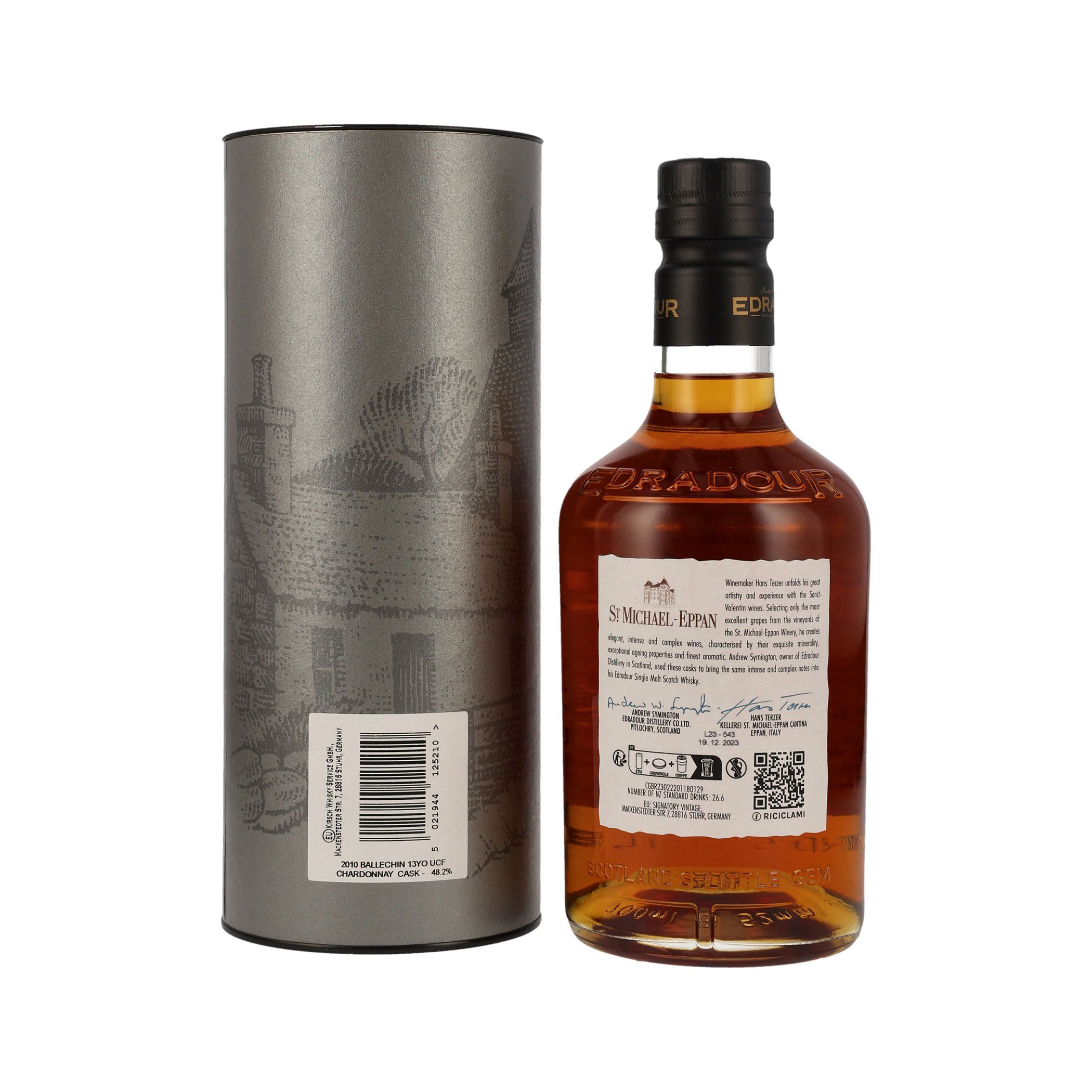 Ballechin 2010/2023 – Chardonnay Cask #803 – Heavily Peated - Highland Single Malt Scotch Whisky