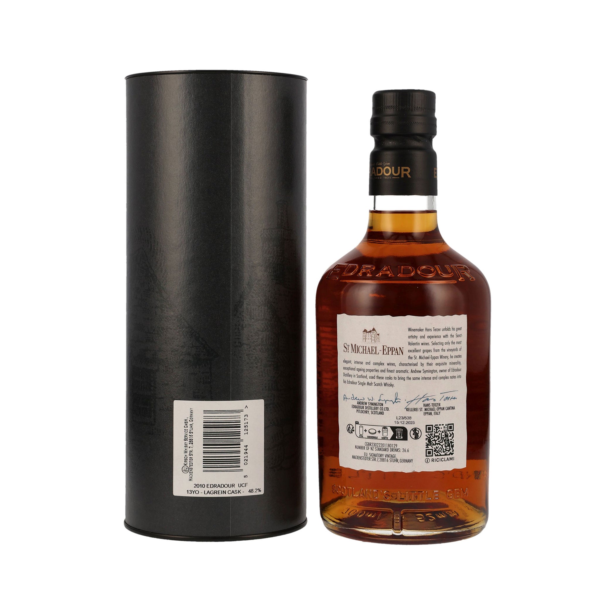 Edradour 2010/2023 – Lagrein Cask #1 - Highland Single Malt Scotch Whisky