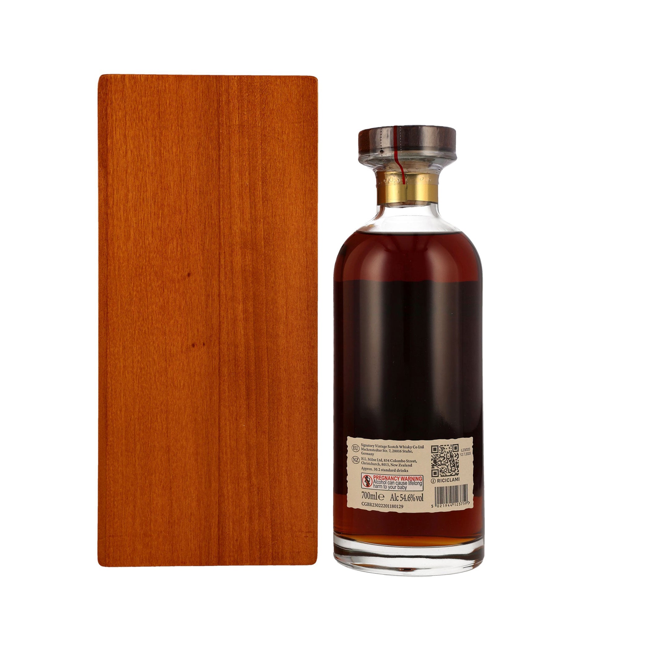 Edradour 25 Jahre - Highland Single Malt Scotch Whisky - Batch No.1