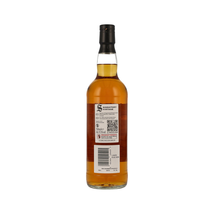 Bunnahabhain Staoisha 2013/2023 - Signatory Islay Single Malt Scotch Whisky - Small Batch Edition 