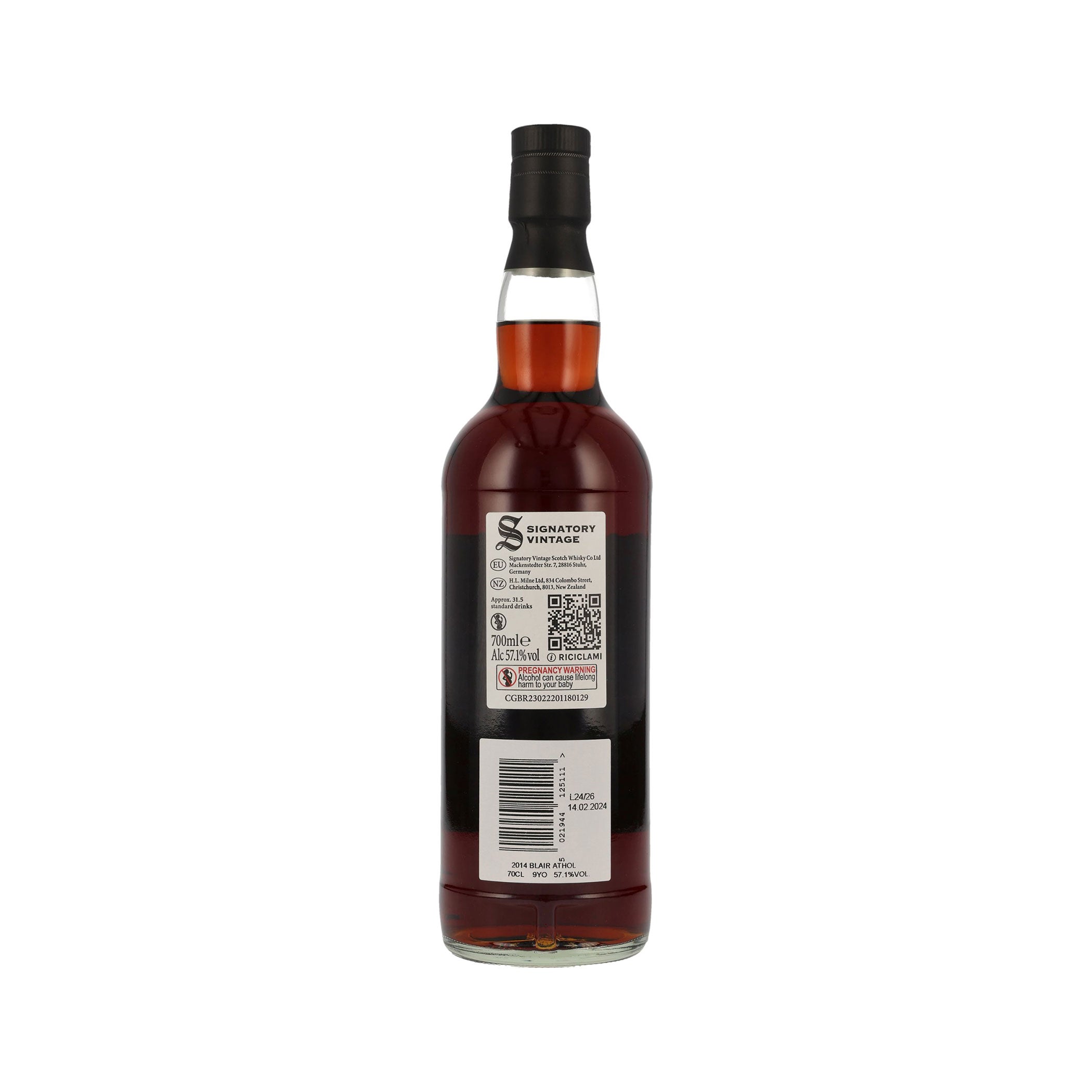 Blair Athol 2014/2023 - Signatory Vintage Highland Single Malt Scotch Whisky - Small Batch Edition #9