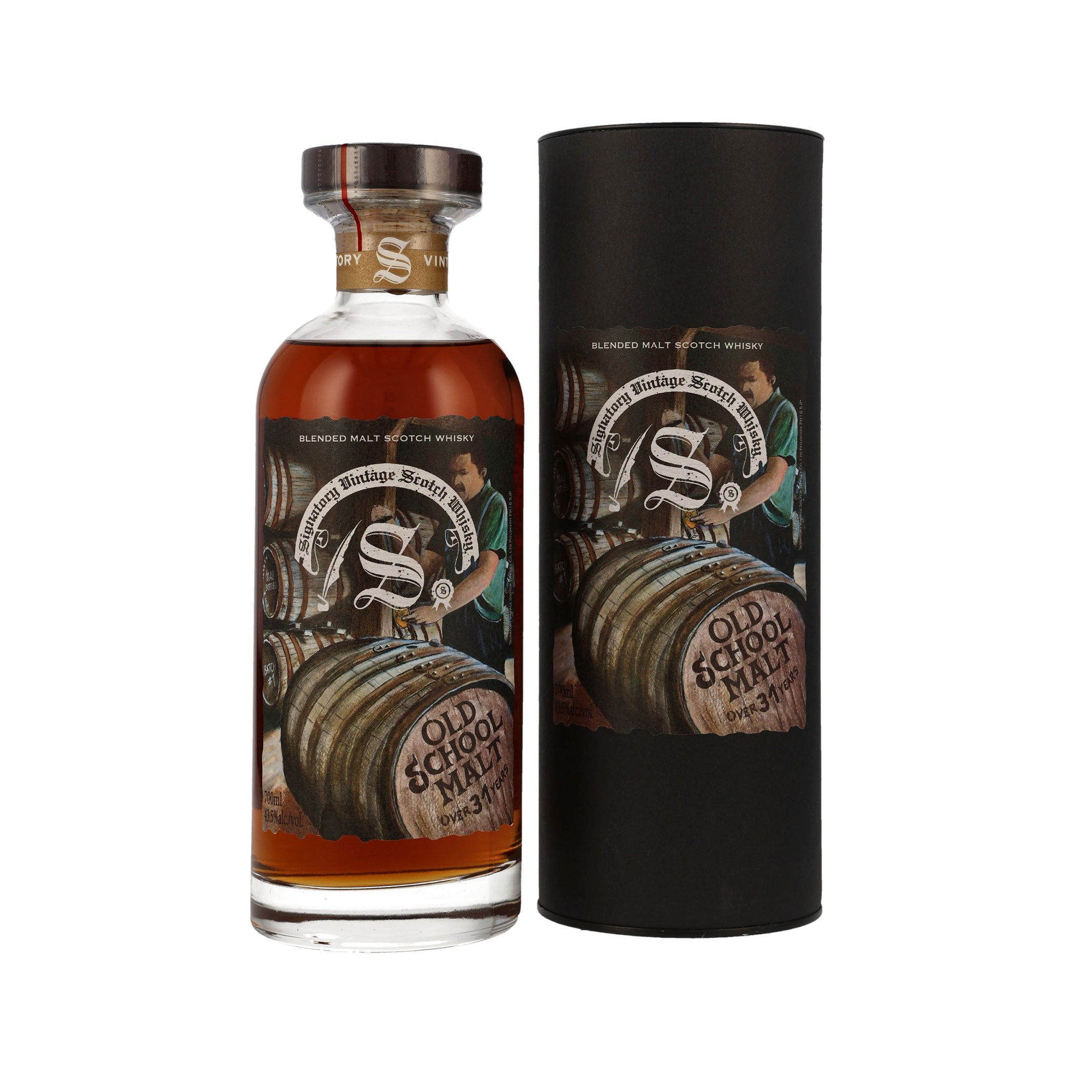 Old School Malt - 31 Jahre- Signatory Vintage Blended Malt Scotch Whisky