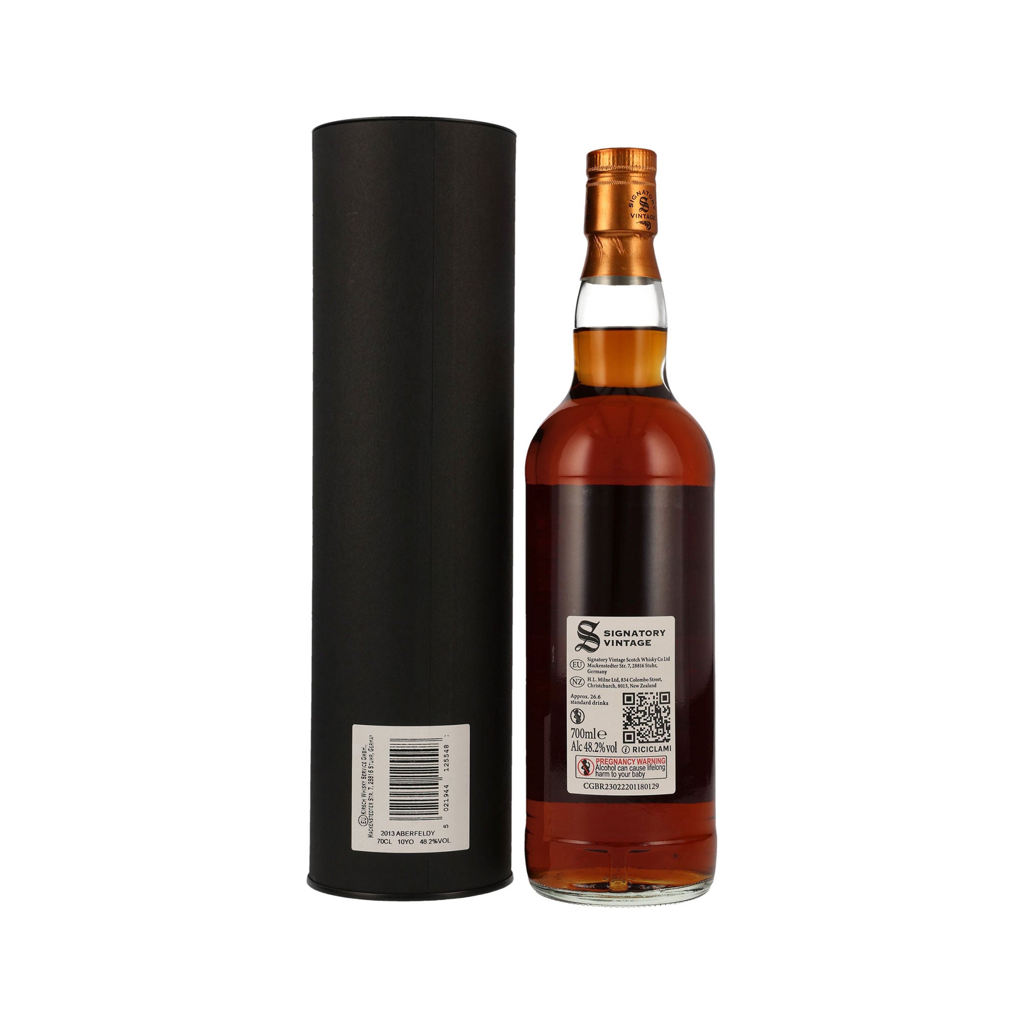 Aberfeldy 2013/2023 - Signatory Vintage Highland Single Malt Scotch Whisky - Small Batch Edition #10