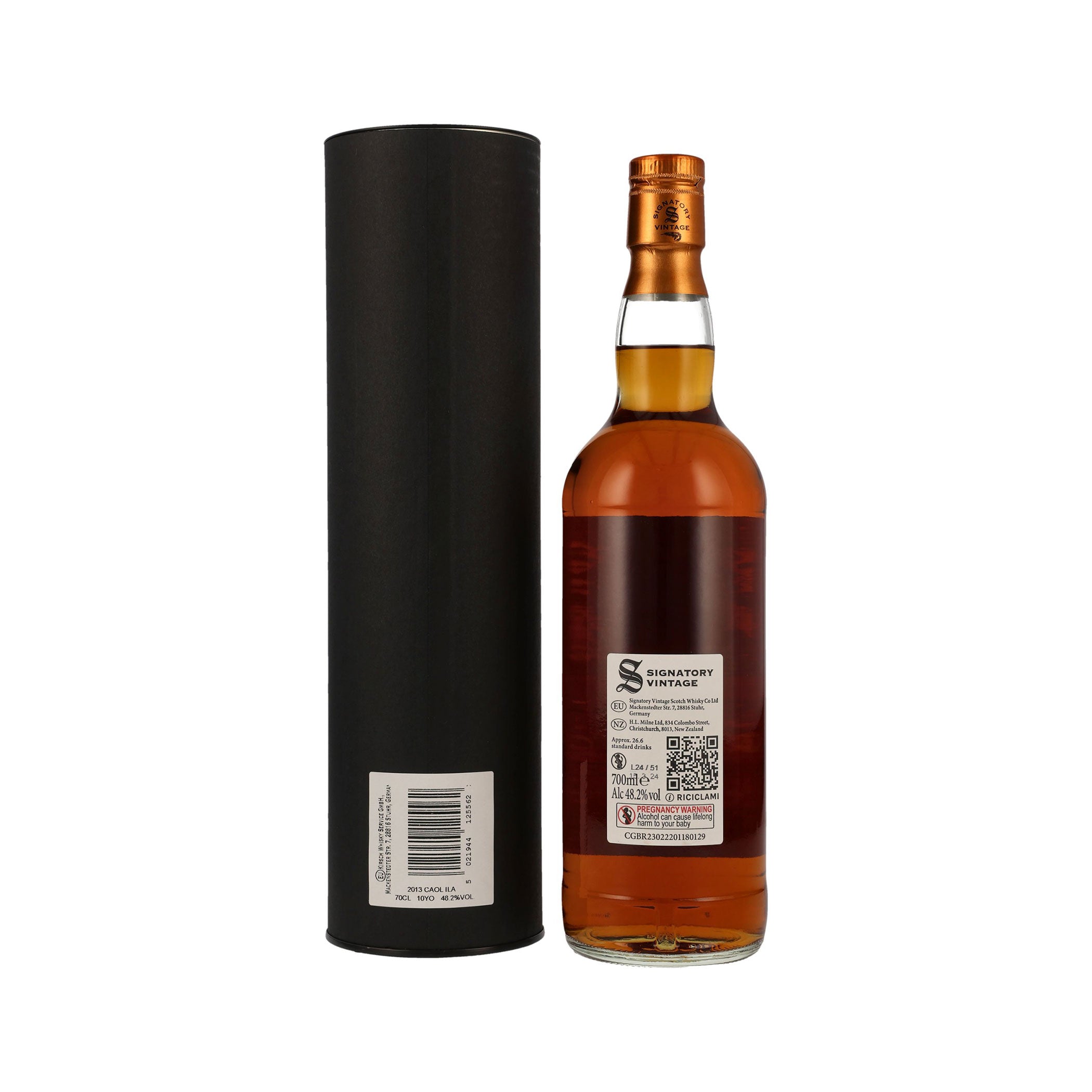 Caol Ila 2013/2023 – Peated - Signatory Vintage Islay Single Malt Scotch Whisky Small Batch #12