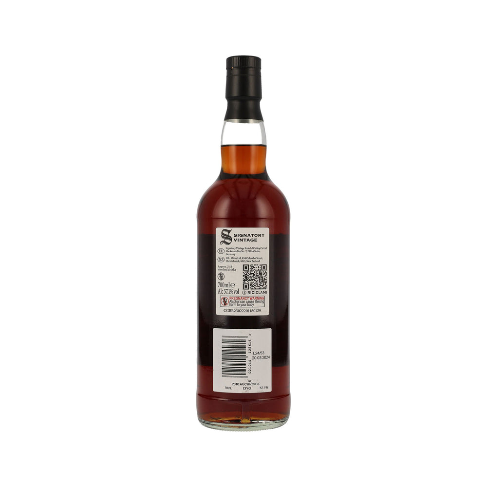 Auchroisk 2010 - 13 Years Old - Signatory Vintage Speyside Single Malt Scotch Whisky 100 Proof Edition #12rn