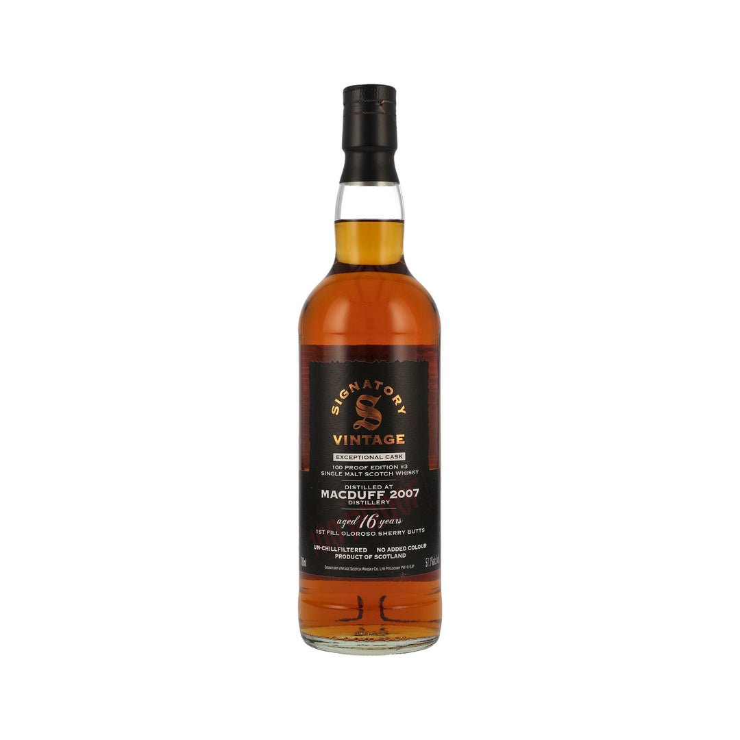 Macduff 2007 - 16 Jahre - Signatory Vintage Highland Single Malt Scotch Whisky - Cask Edition #3