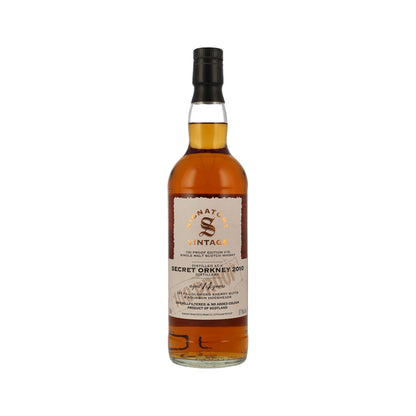 Secret Orkney 2010 -14 Jahre- Signatory Vintage Island Single Malt Scotch Whisky 100 Proof Edition #15rn