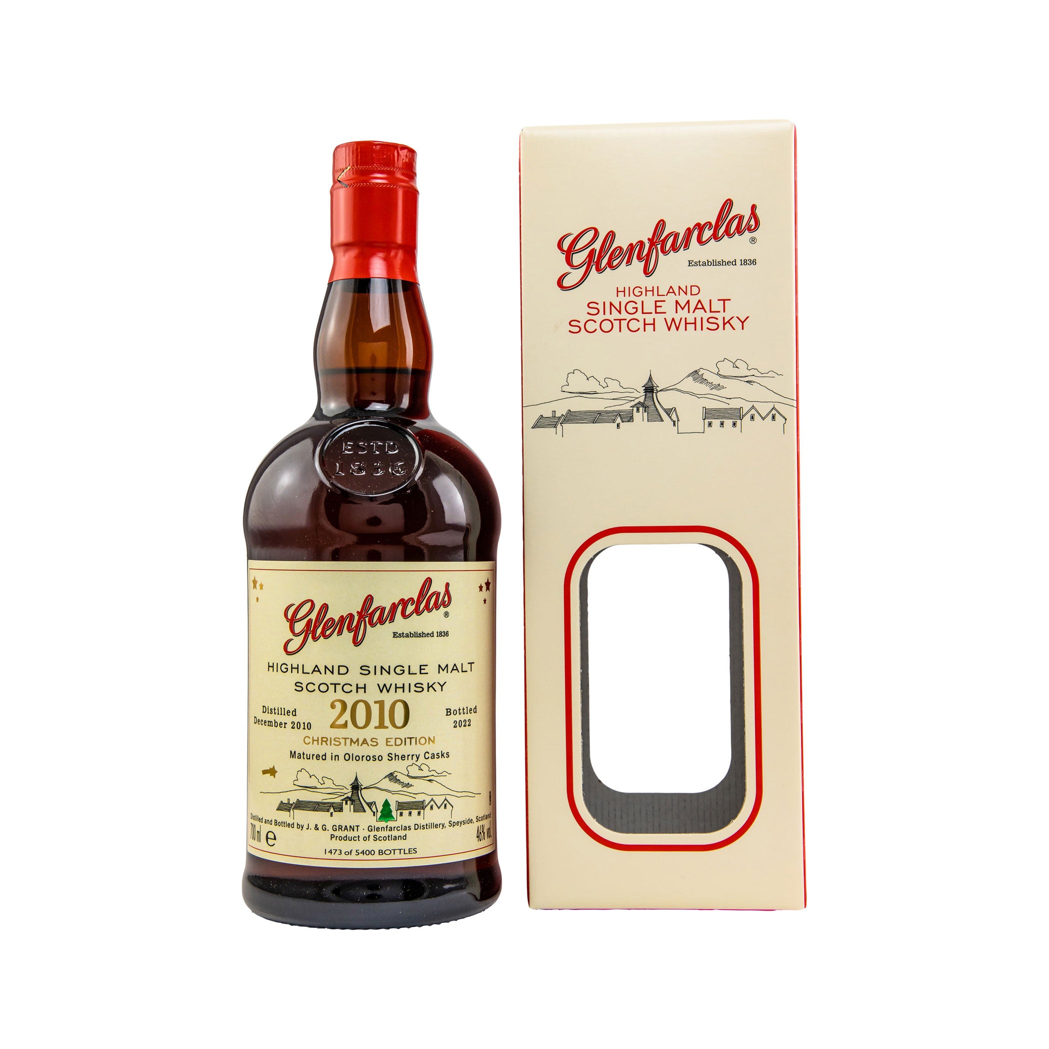 Glenfarclas 2010/2022 Christmas Malt - Vintage 2010