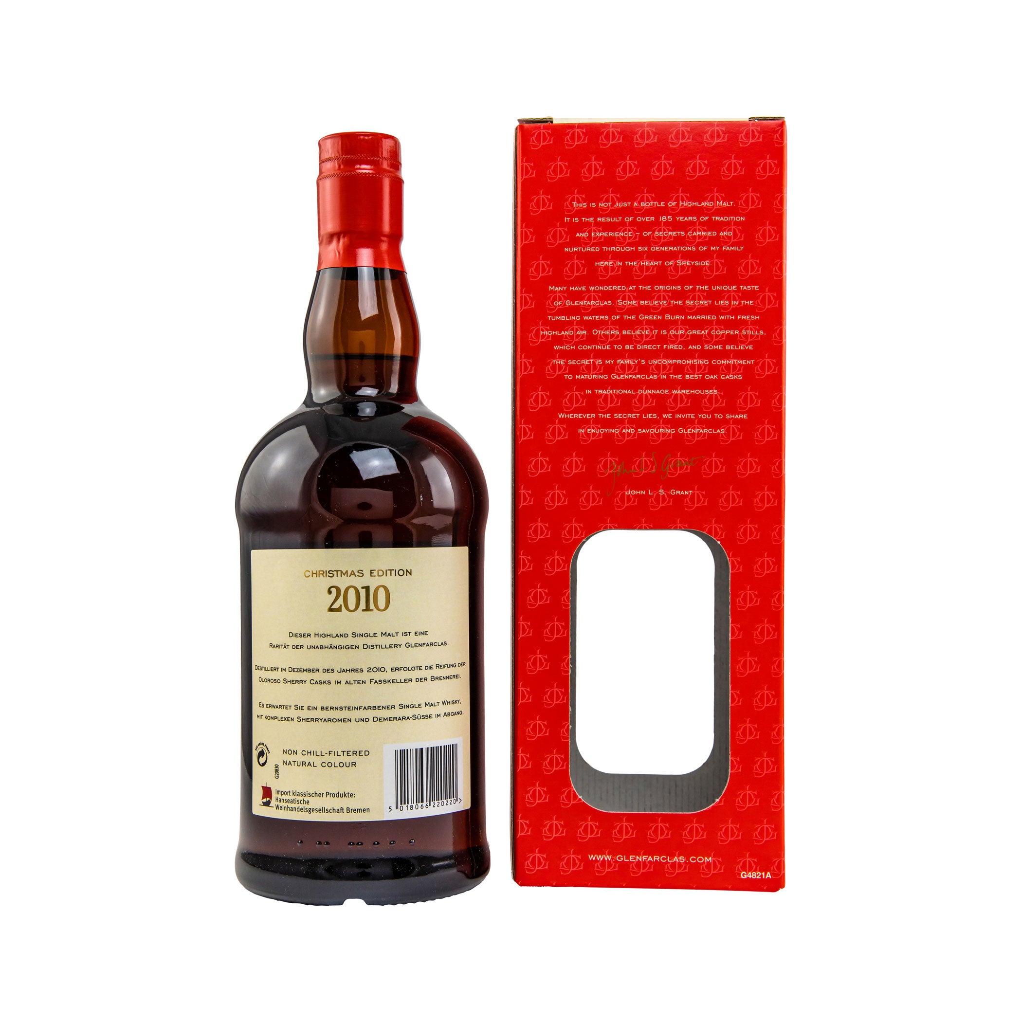 Glenfarclas 2010/2022 Christmas Malt - Vintage 2010