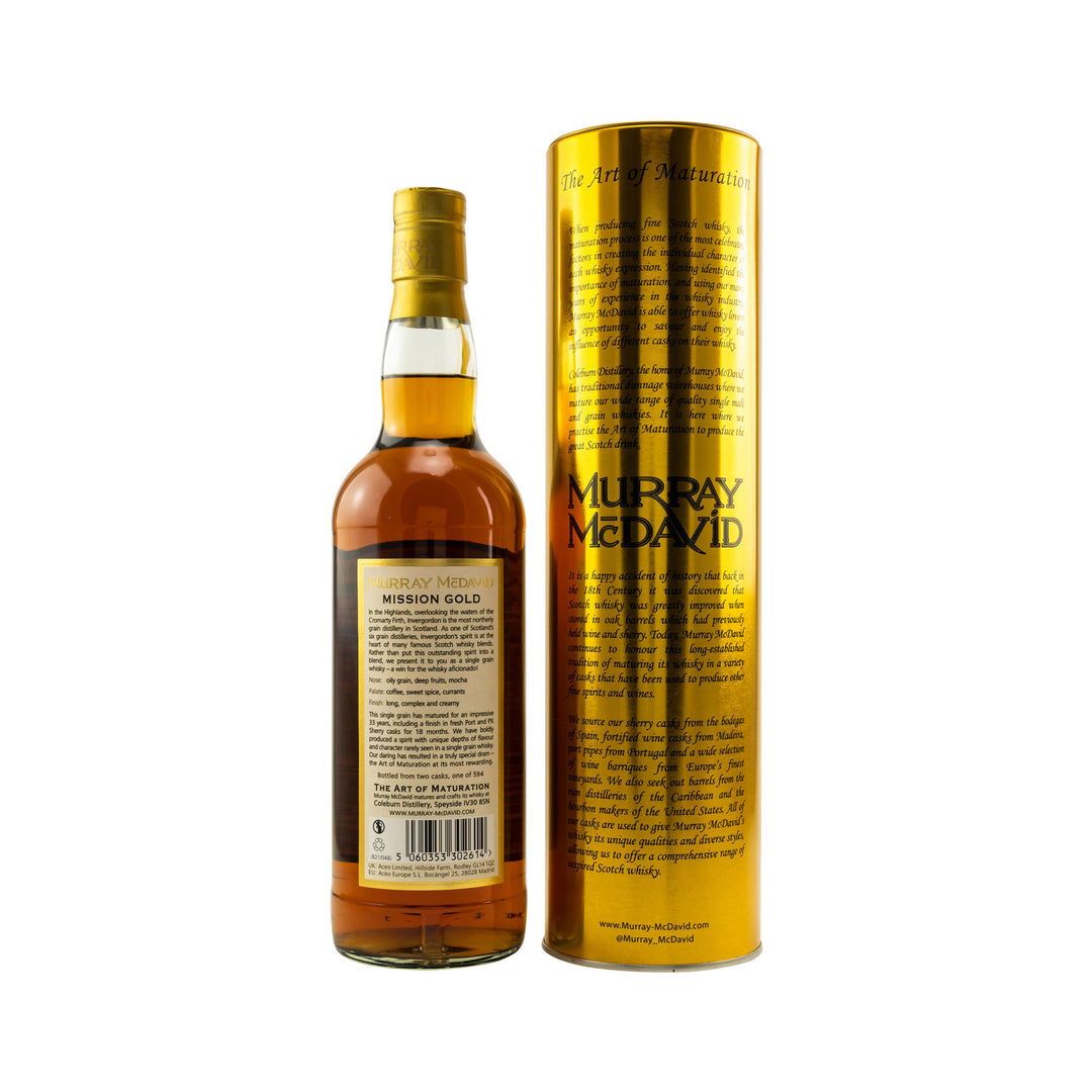 Invergordon 1987 - 33 Years Old, Murray McDavid
