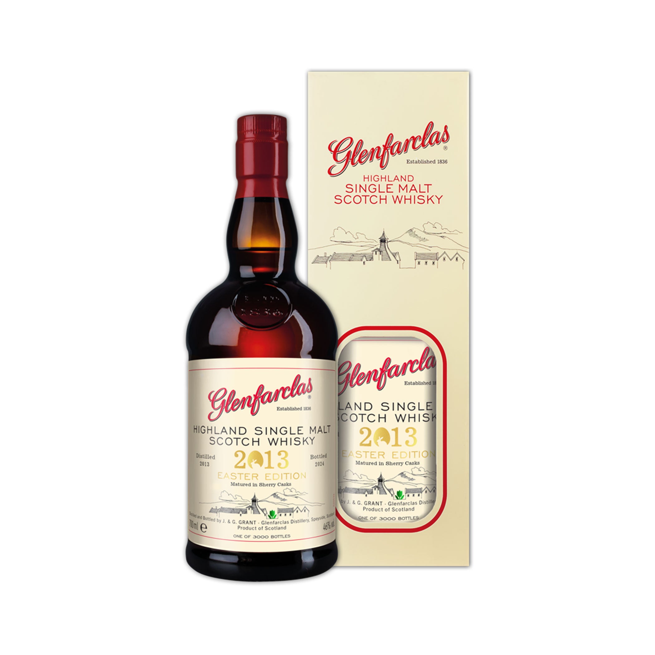 Glenfarclas Easter Edition 2024 Vintage 2013 - Single Malt Scotch Whisky - Speyside