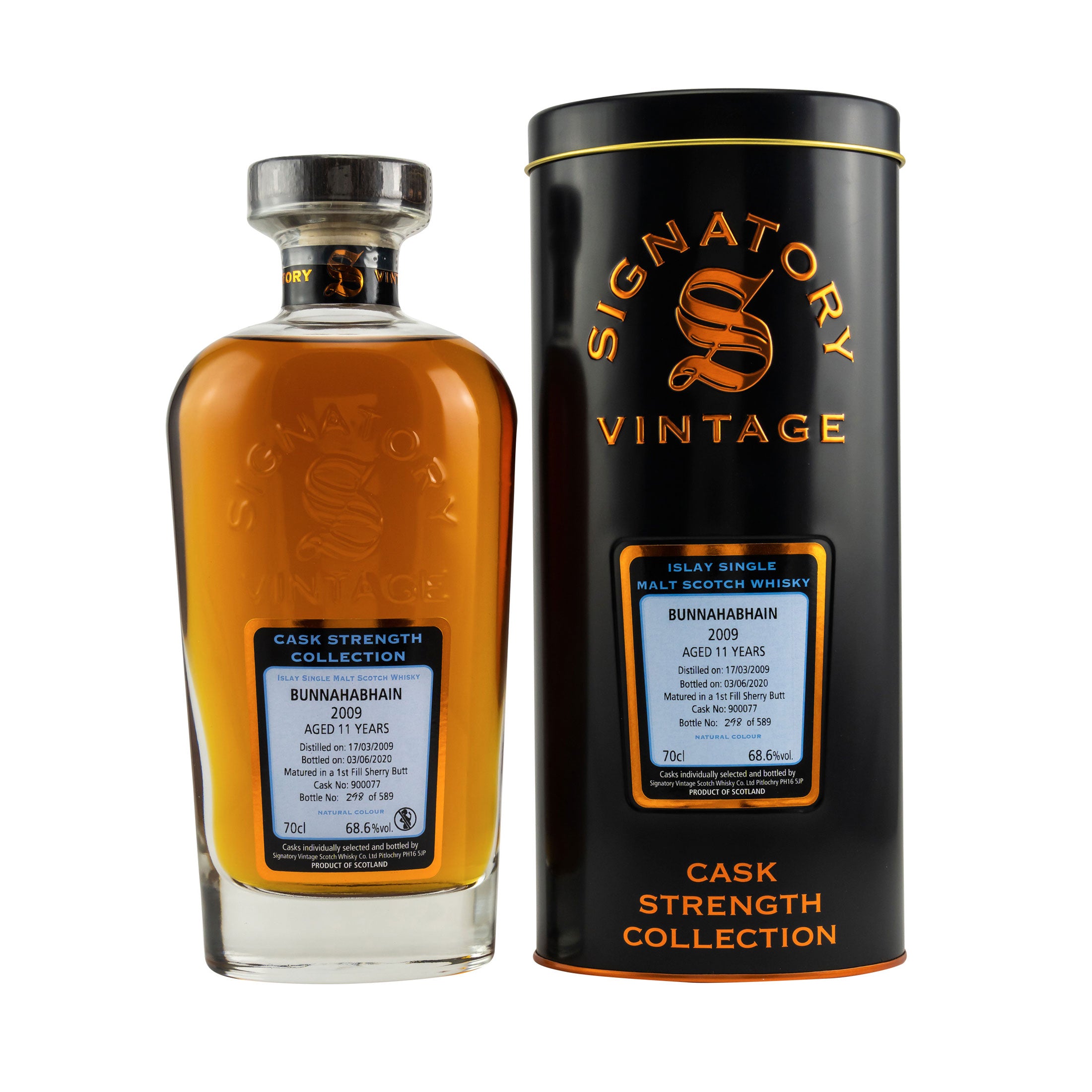 Bunnahabhain 2009/2020 Signatory CS #900077