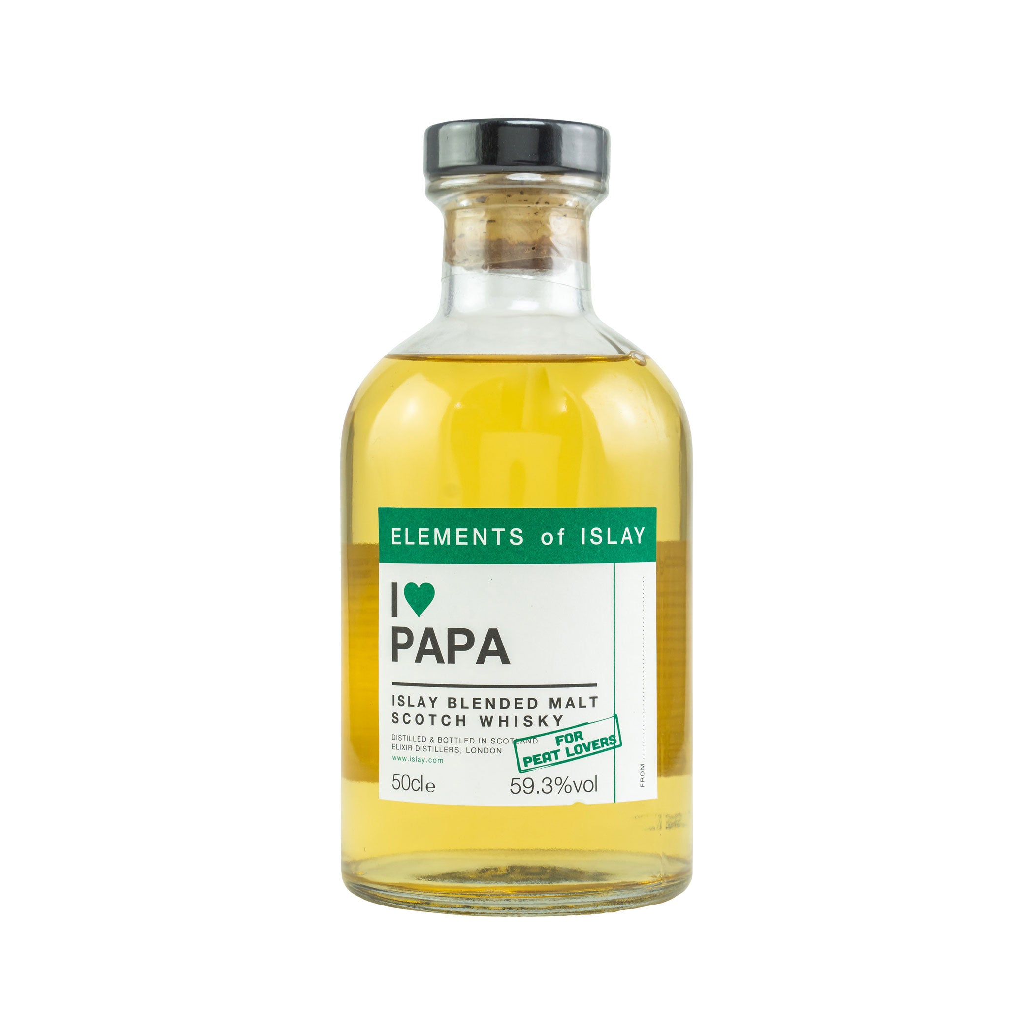 Elements of Islay - Peat Full Proof 59,3% Pure Islay - I Love Papa Edition
