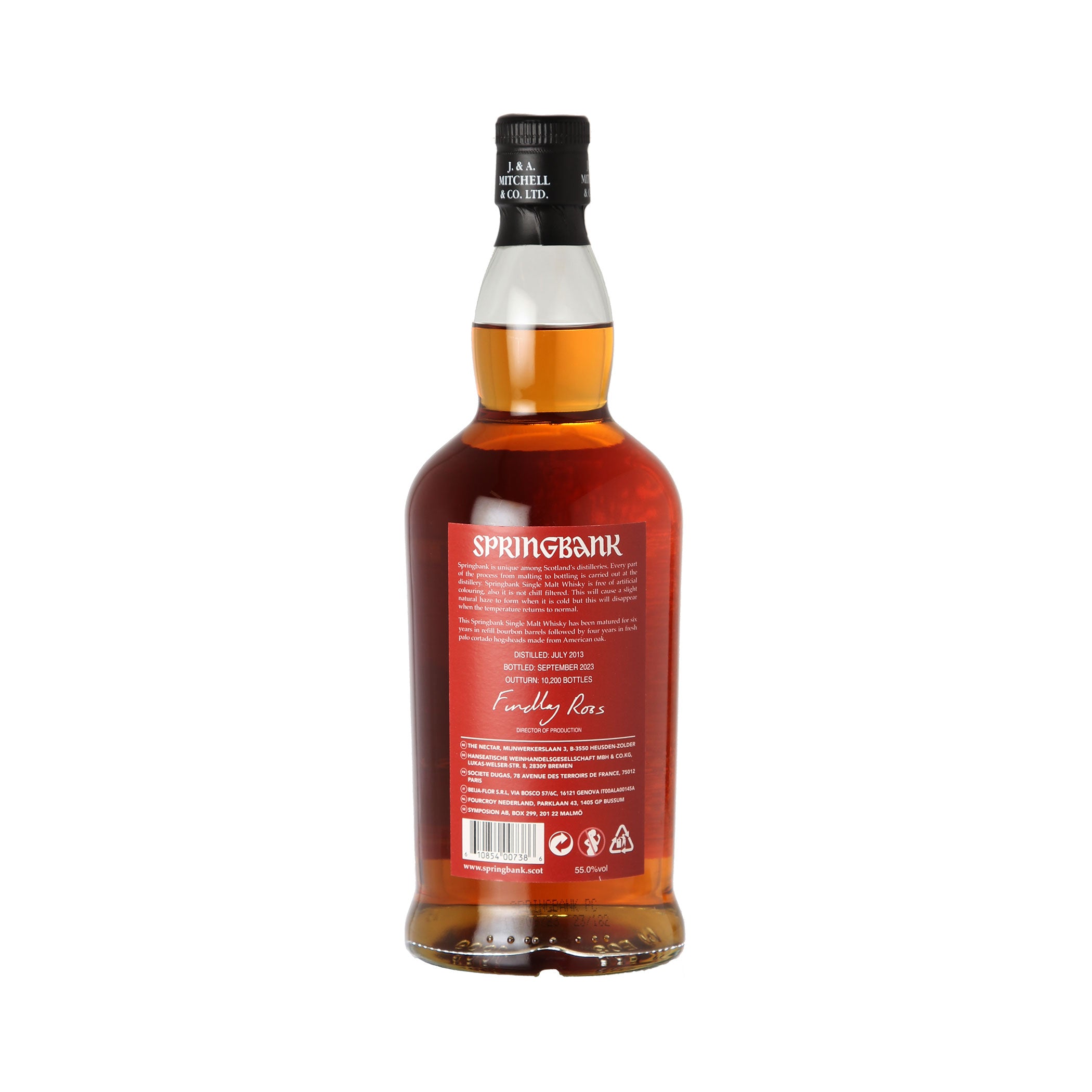 Springbank - 10 Years Old - Release 2023 - Palo Cortado - Limited Edition - Single Malt Scotch Whisky