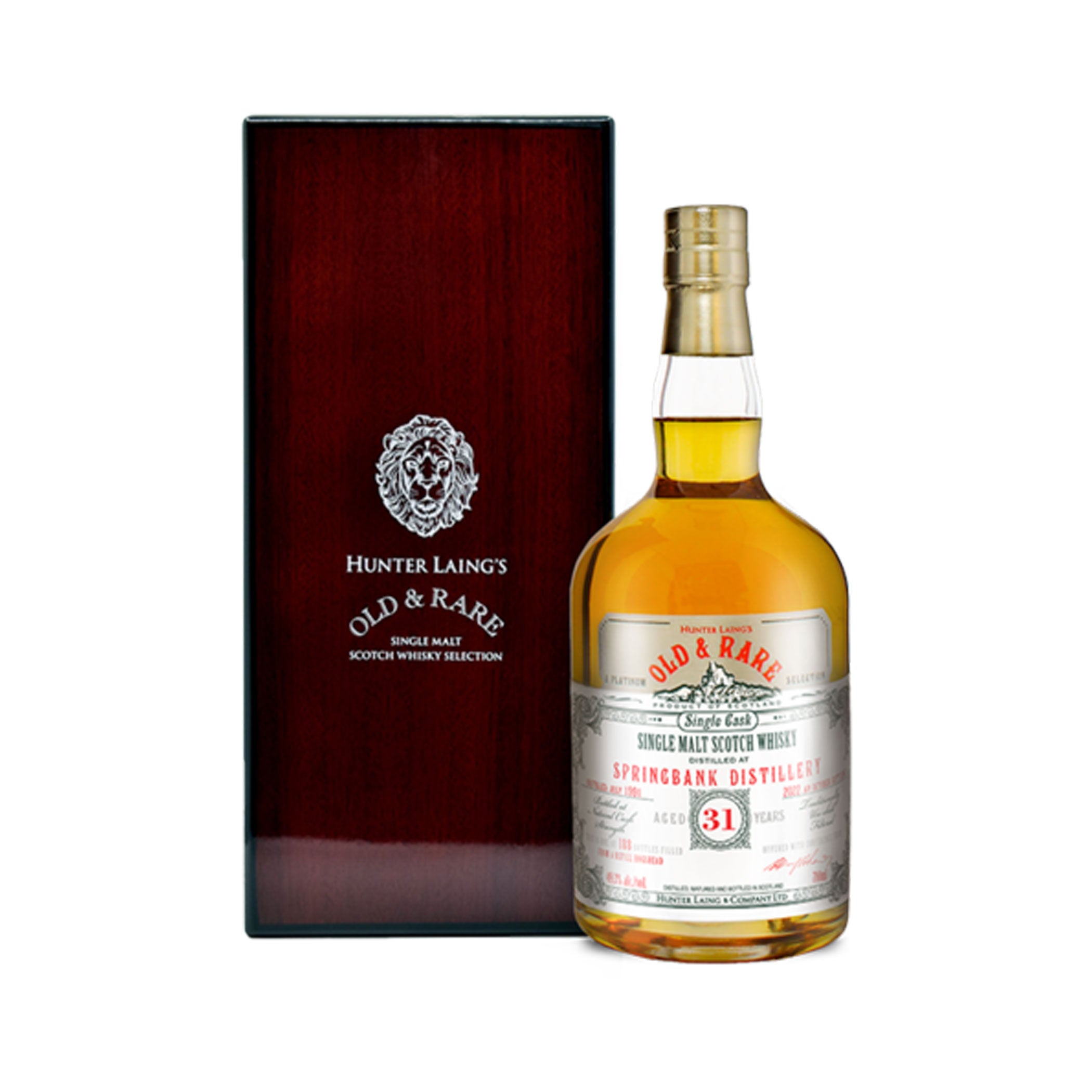 Springbank Vintage 1991 · Single Cask 31 Jahre - Hunter Laing & Co. Ltd