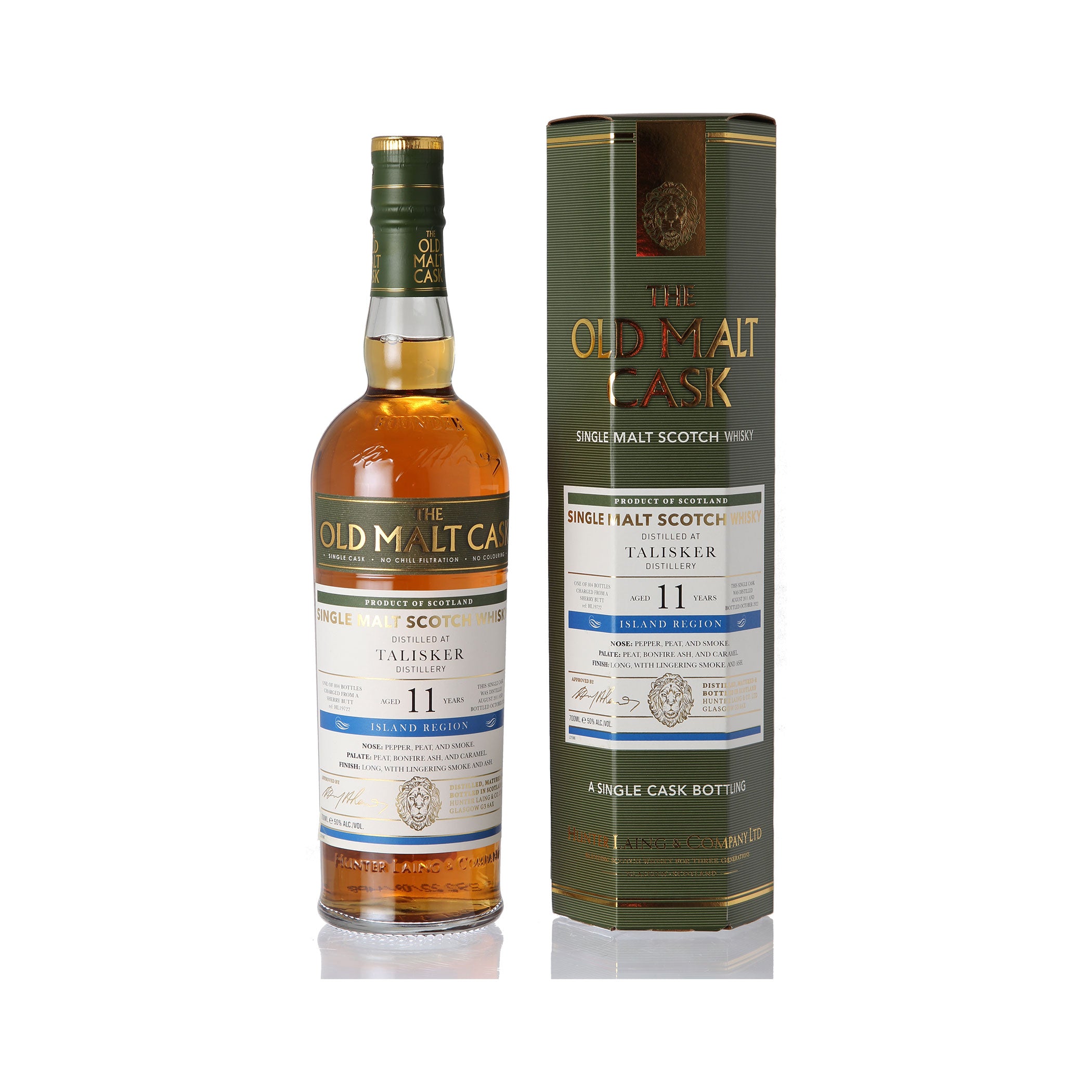 Old Malt Cask - Talisker Vintage  2011 -  Hunter Laing & Co. Ltd