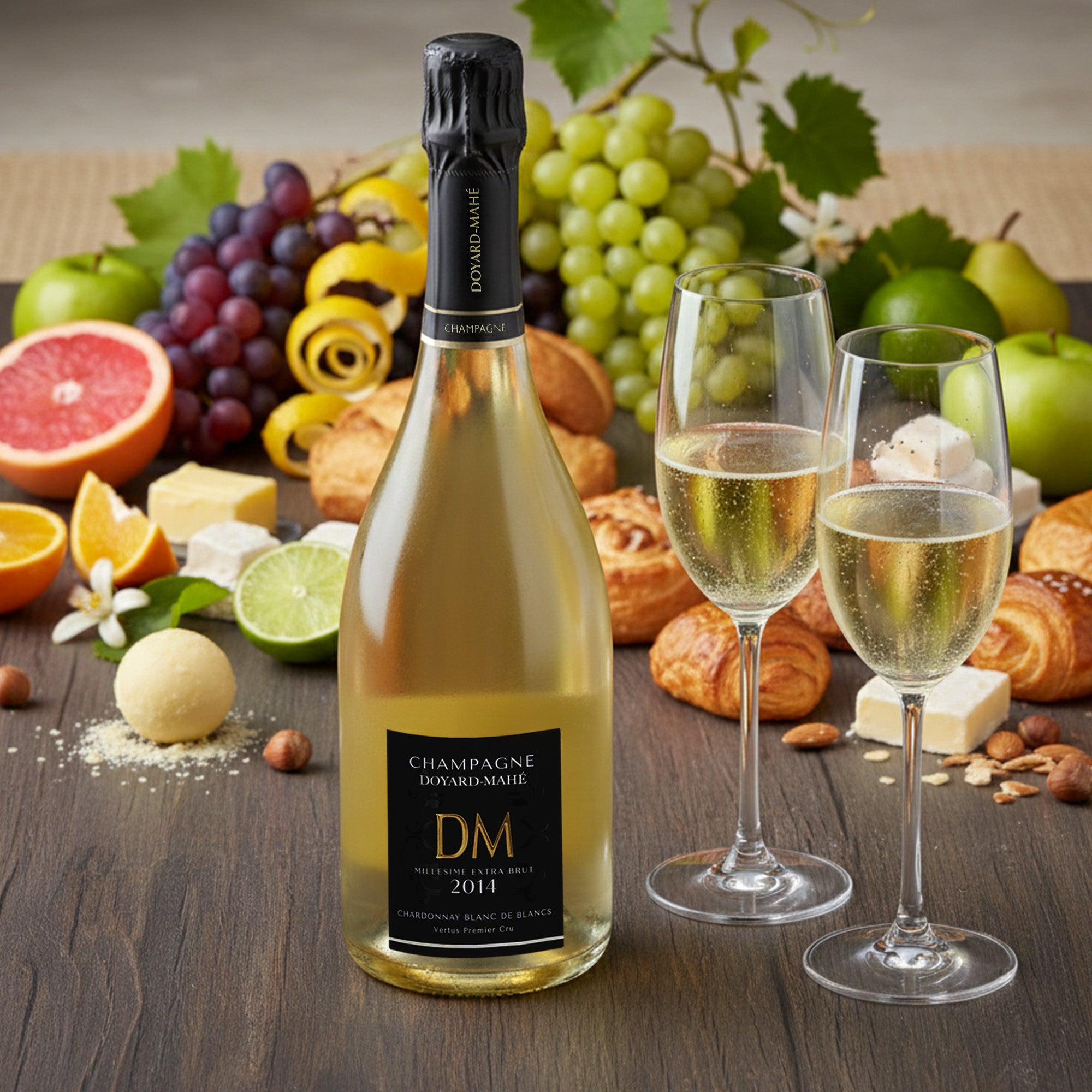 2014 Millésime Blanc de Blanc Extra Brut - Champagne Doyard Mahé - Champagne, France