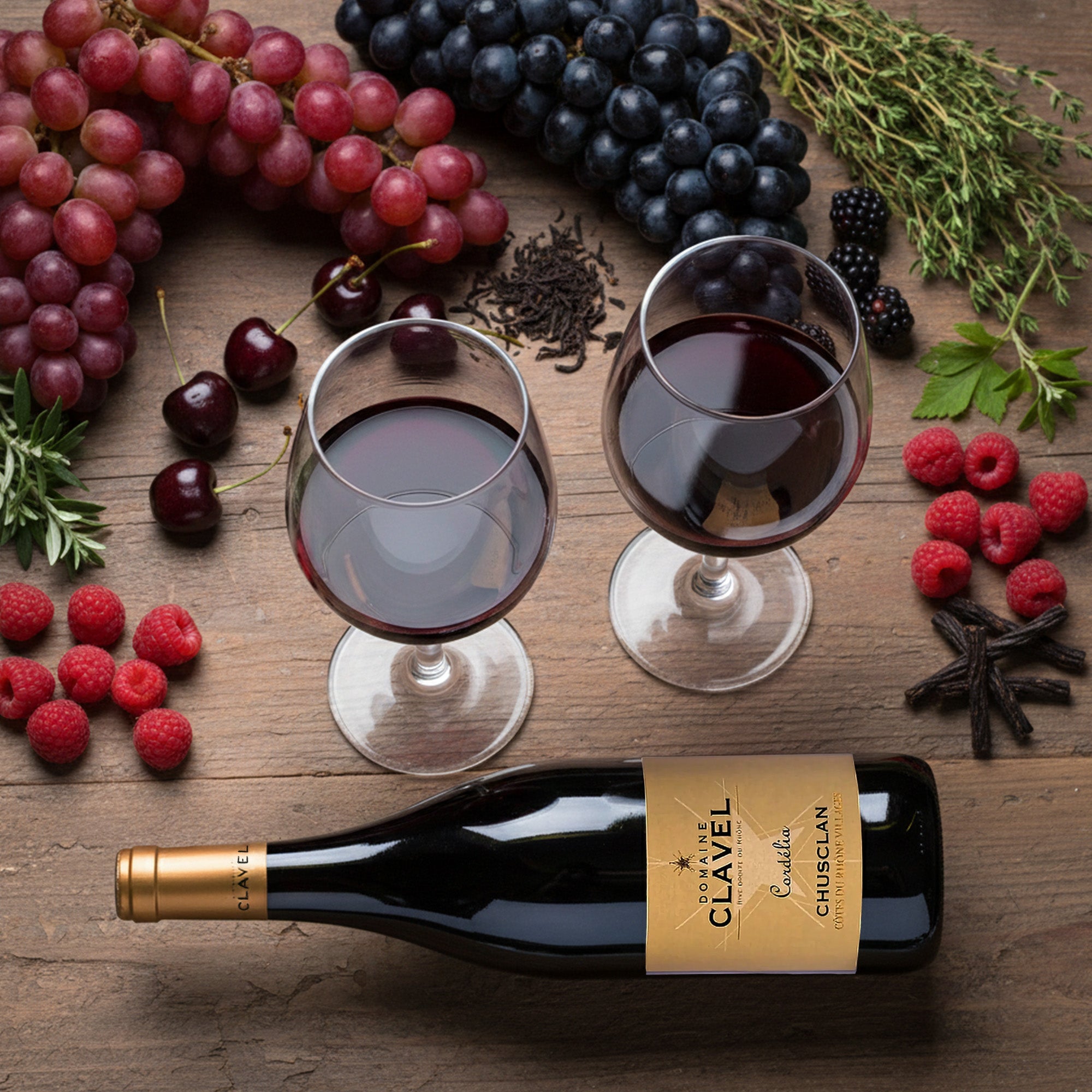 2017 Domaine Clavel Cotes du Rhone Villages Chusclan Cordelia - France