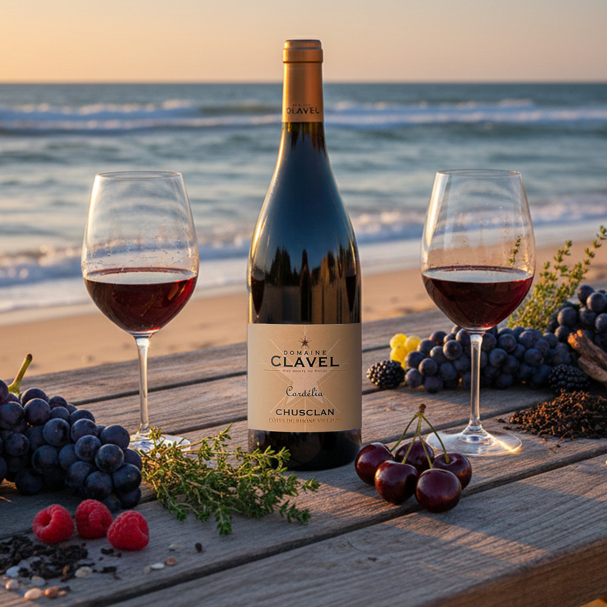 2017 Domaine Clavel Cotes du Rhone Villages Chusclan Cordelia - France