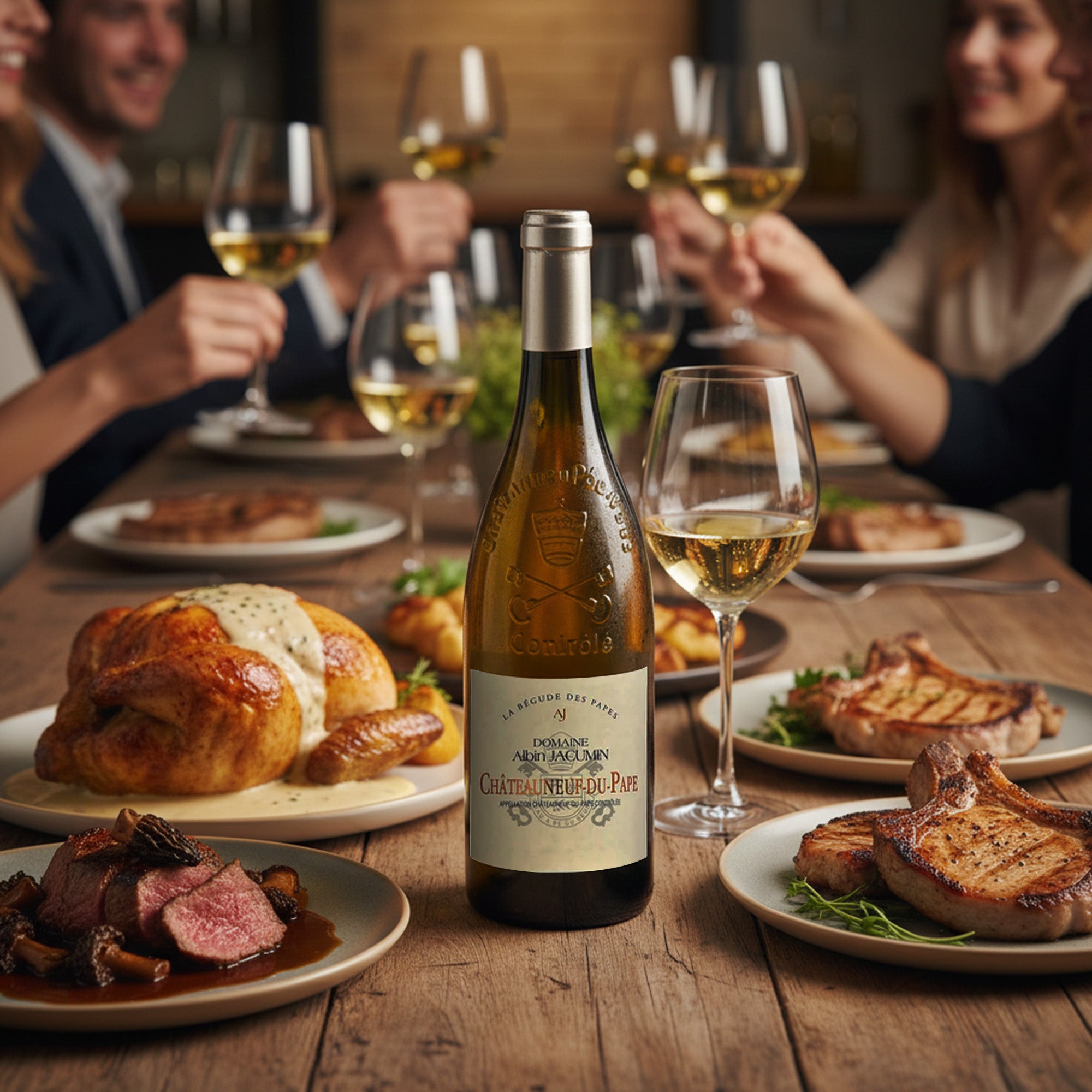 2023 Domaine Albin Jacumin Chateauneuf-du-Pape Blanc La Begude des Papes - France