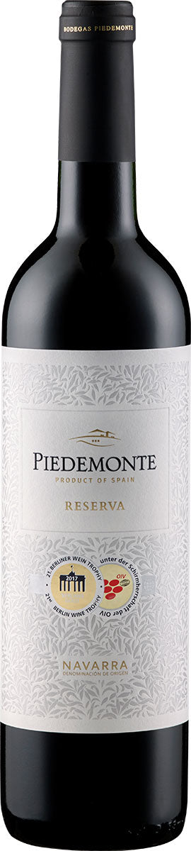 2016 Piedemonte Reserva  DO  Piedemonte Navarra/Spain 0.75 l