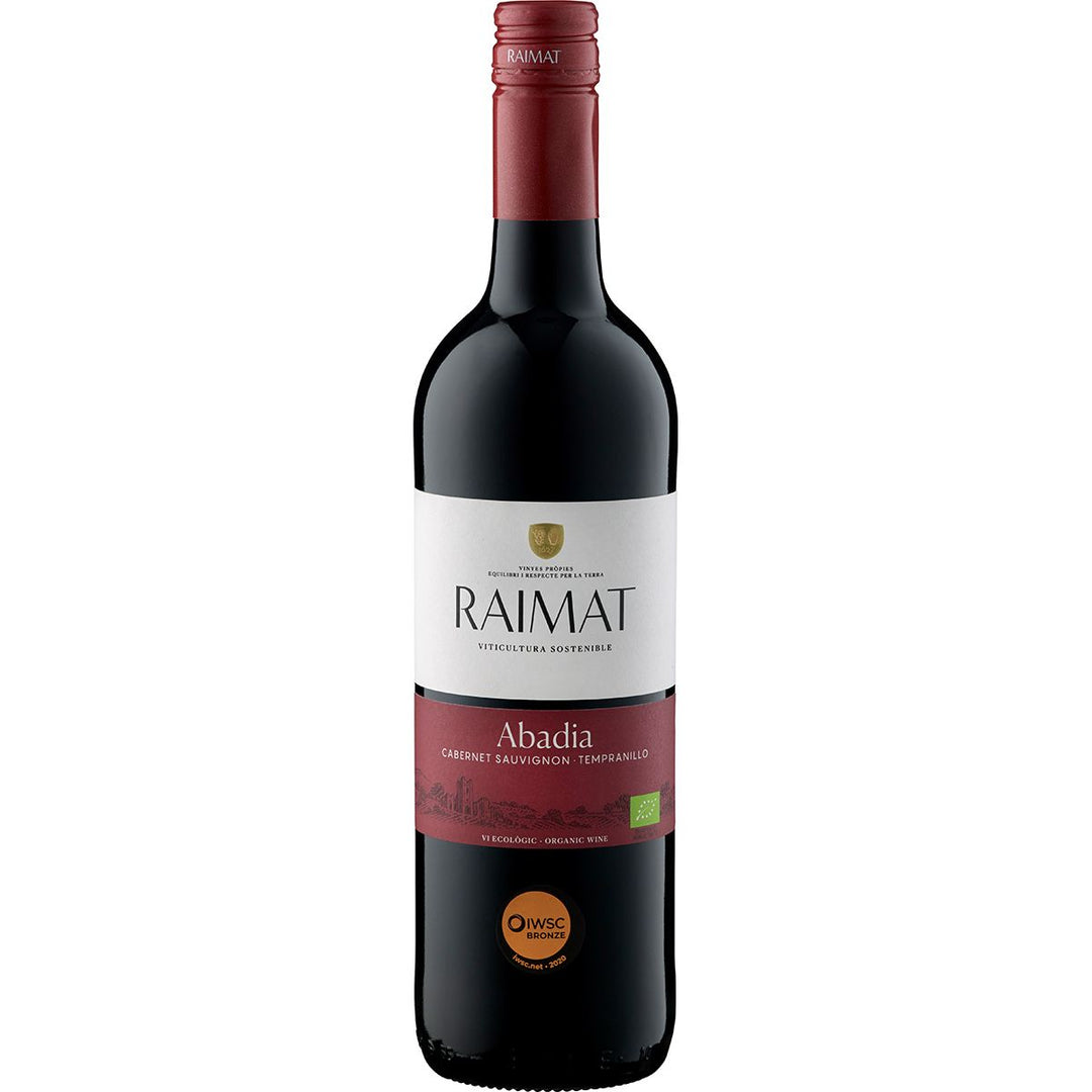 2020 Raïmat Abadia Cabernet Sauvignon -Tempranillo  DO - Organic Raïmat Costers del Segre/Spain 0.75 l