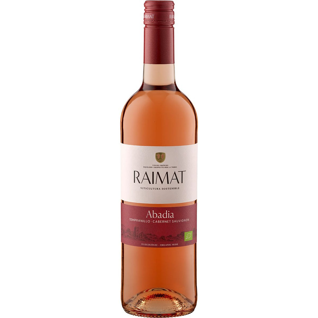 2021 Raïmat Abadia Cab. Sauvignon-Tempr. Rosé DO – Organic Raïmat Costers del Segre/Spain 0.75 l