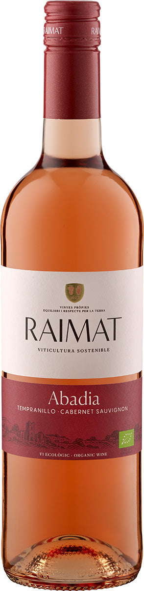 2021 Raïmat Abadia Cab. Sauvignon-Tempr. Rosé DO – Organic Raïmat Costers del Segre/Spain 0.75 l