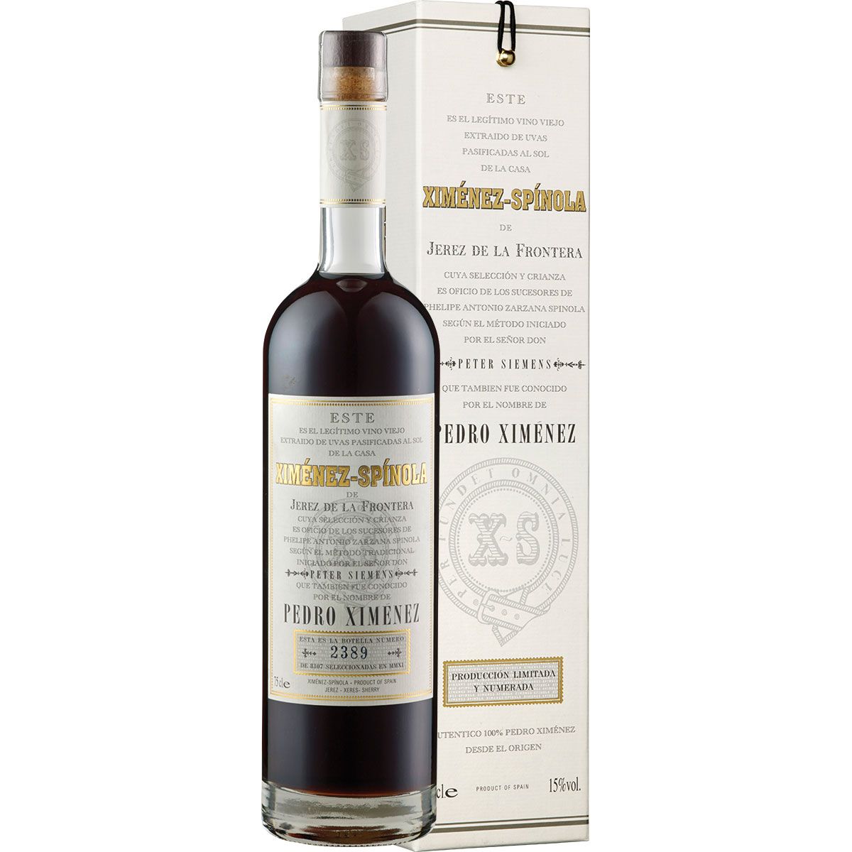 Very Old Harvest Pedro Ximenez D.O. Ximénez-Spinola Jerez-Xérèz-Sherry/Spanien 0,75l