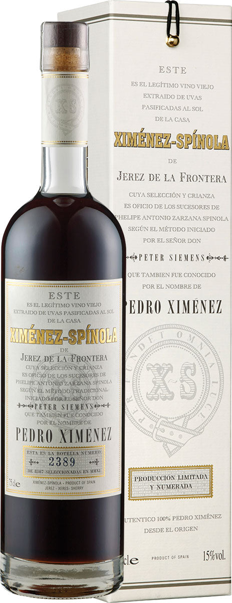 Very Old Harvest Pedro Ximenez D.O. Ximénez-Spinola Jerez-Xérèz-Sherry/Spain 0.75l