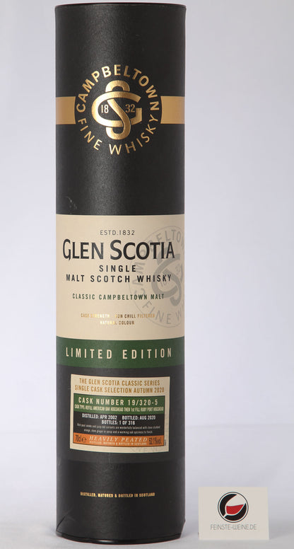 Glen Scotia Vintage 2002 52,1% HEAVILY  PEATED  - Neuware Umkarton beschädigt