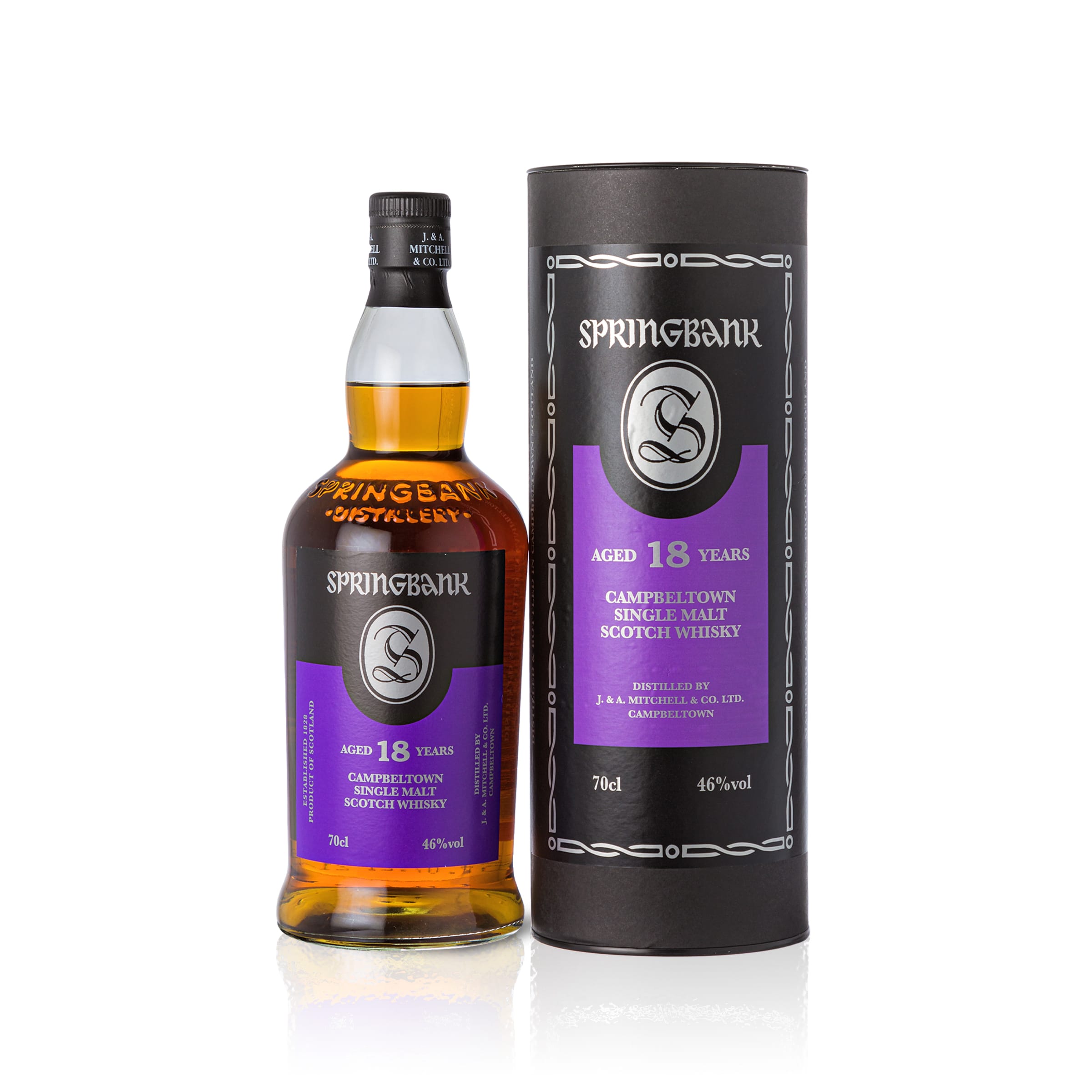 Springbank 18 Years, 46% Limited Edition, 2021 Release in Gift Tube