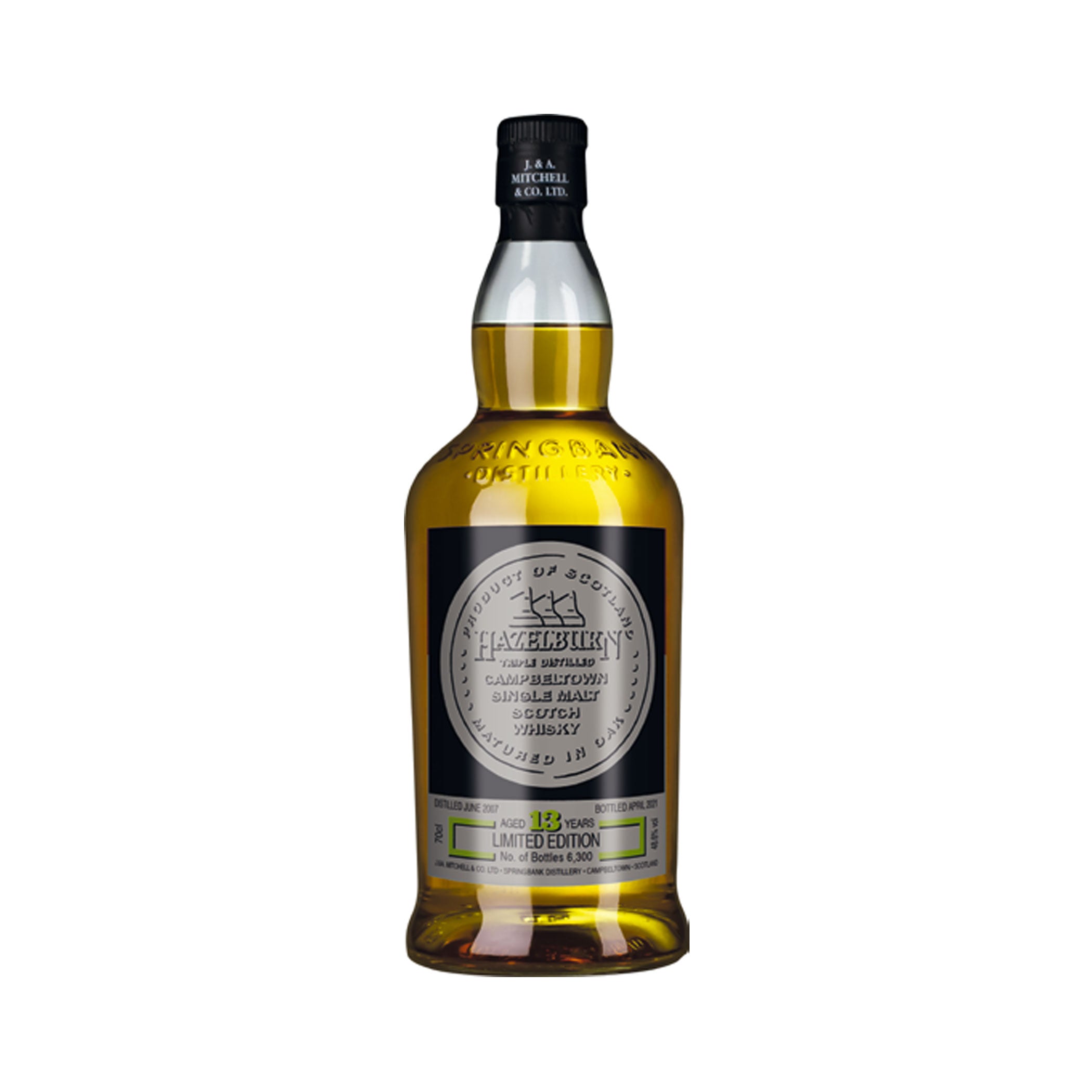 Hazelburn Release 2021 13 Jahre 48,6 %